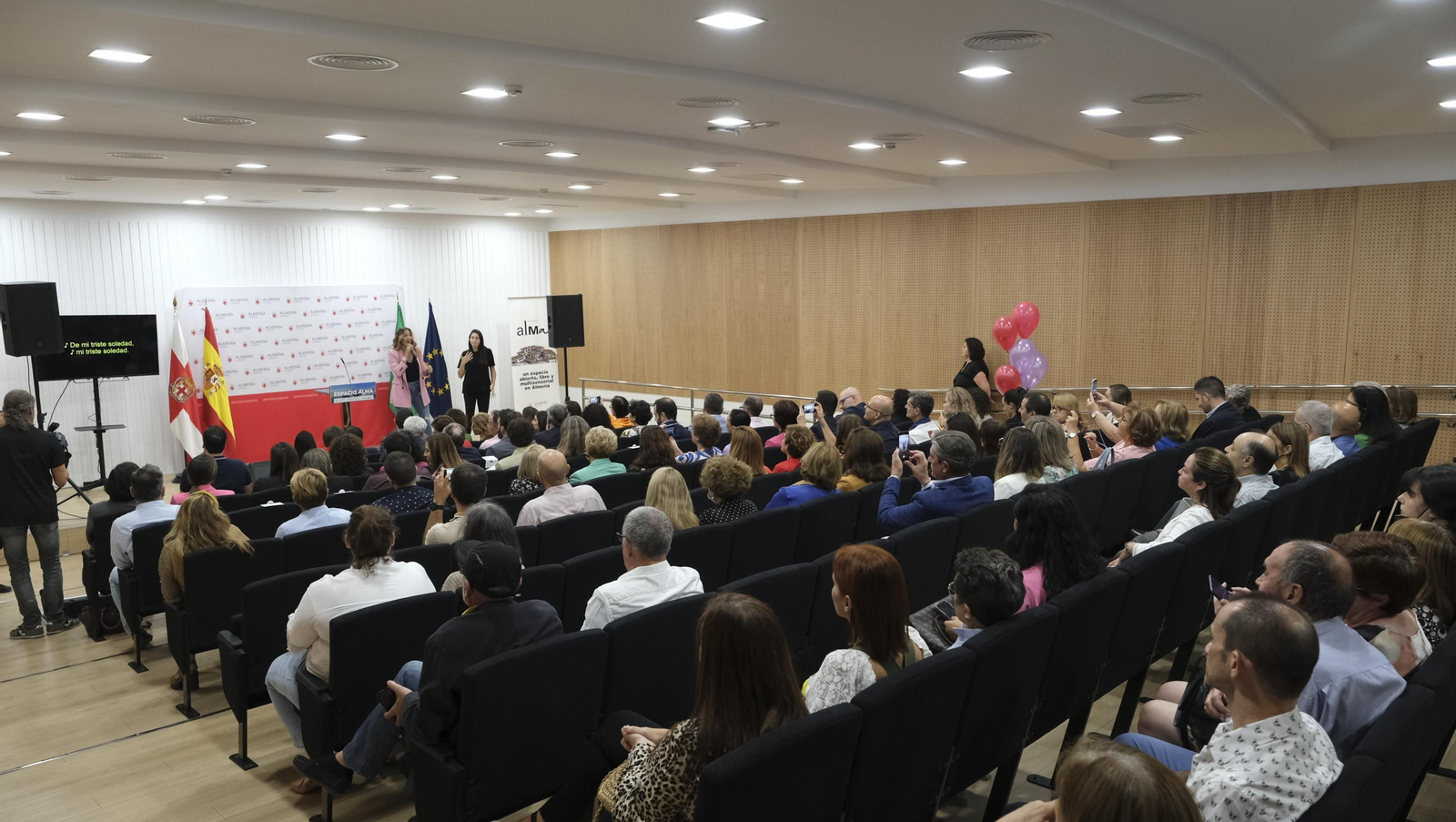 Imágenes de la inauguración del Espacio Alma