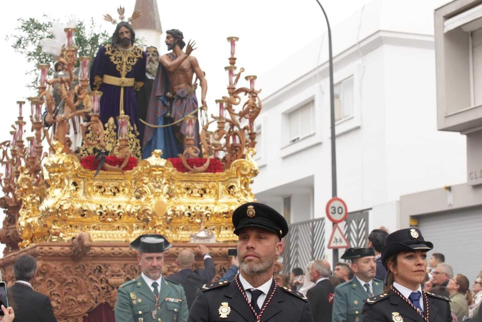 Las imágenes de la cofradía del Prendimiento de la Semana Santa de San Fernando 2023
