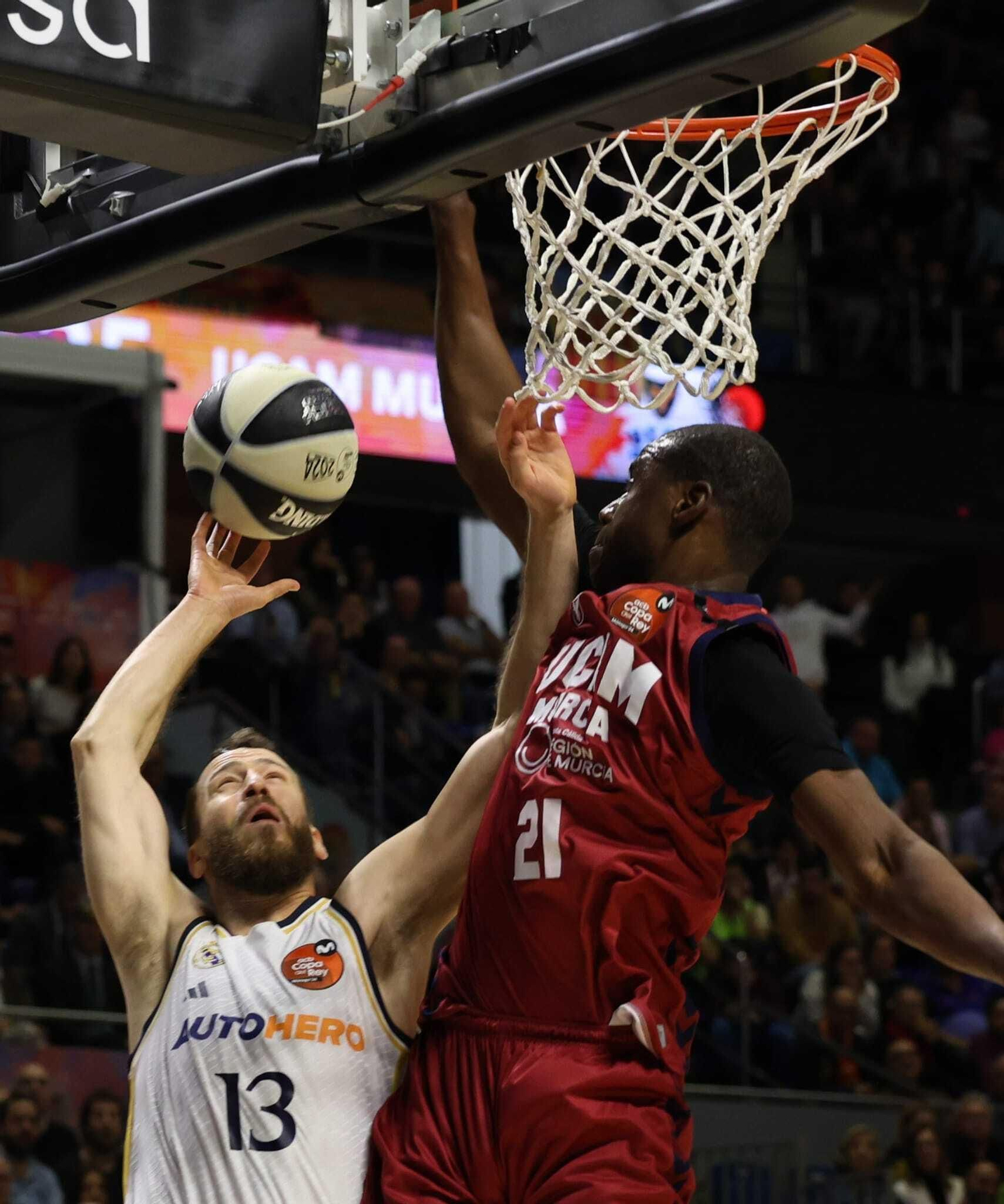 El Real Madrid-UCAM Murcia de Copa del Rey, en fotos