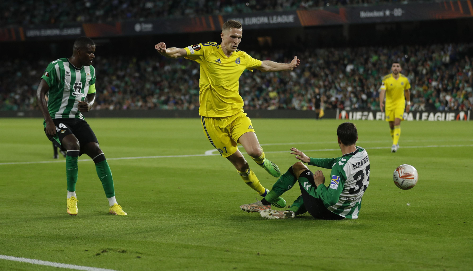 Las imágenes del Betis - HJK Helsinki