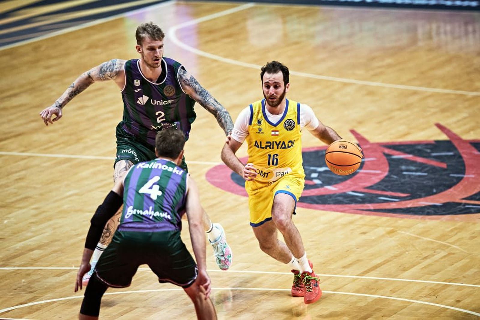 Olek, durante el torneo.