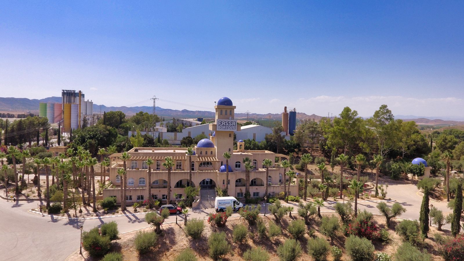 Las oficinas de la compañía.