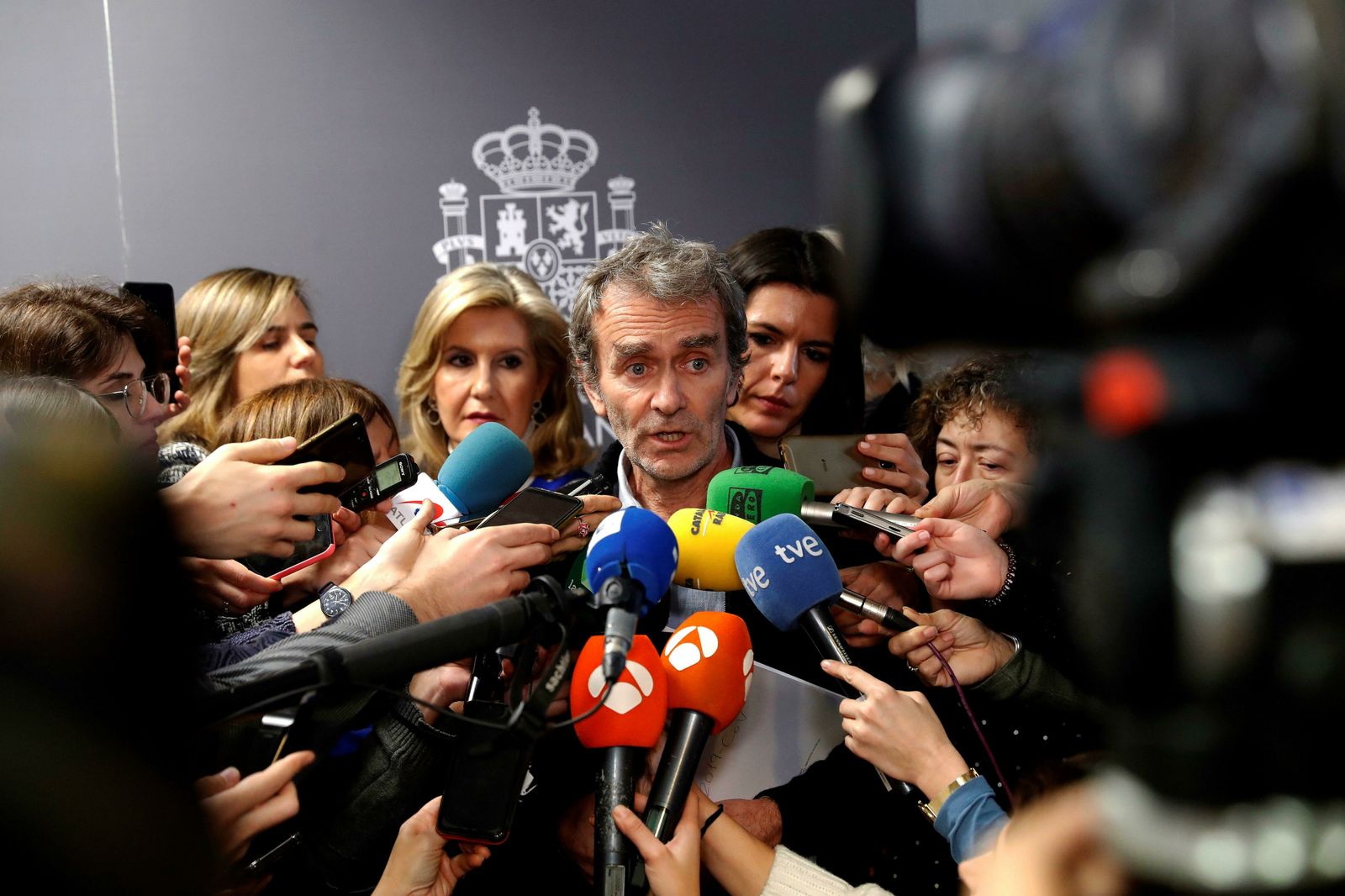 El director del Centro de Coordinación y Emergencias Sanitarias del Ministerio de Sanidad, Fernando Simón.