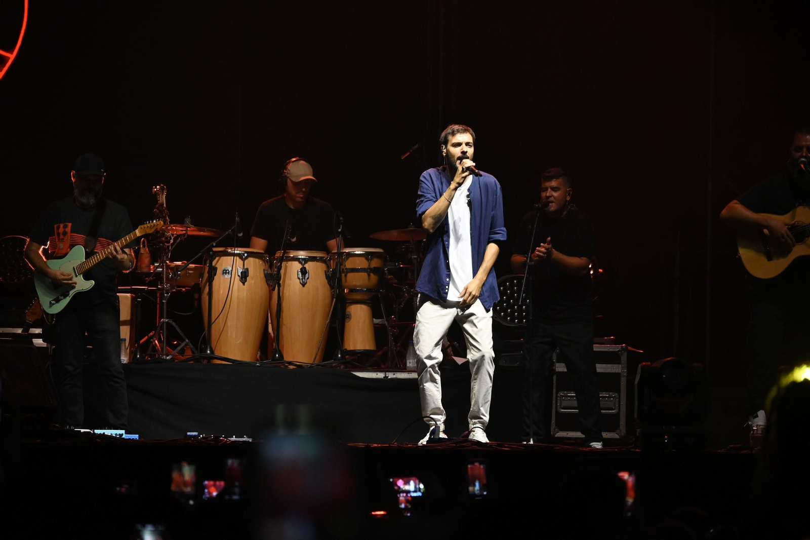 Imágenes del concierto de Sergio Contreras y Raule en las Colombinas