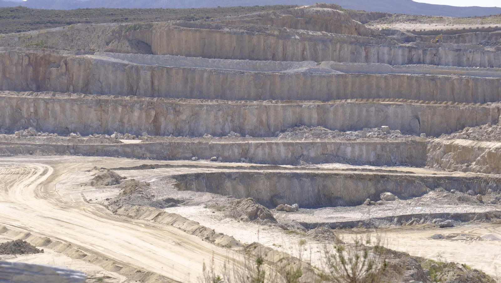 Visita a las canteras de yeso en Sorbas