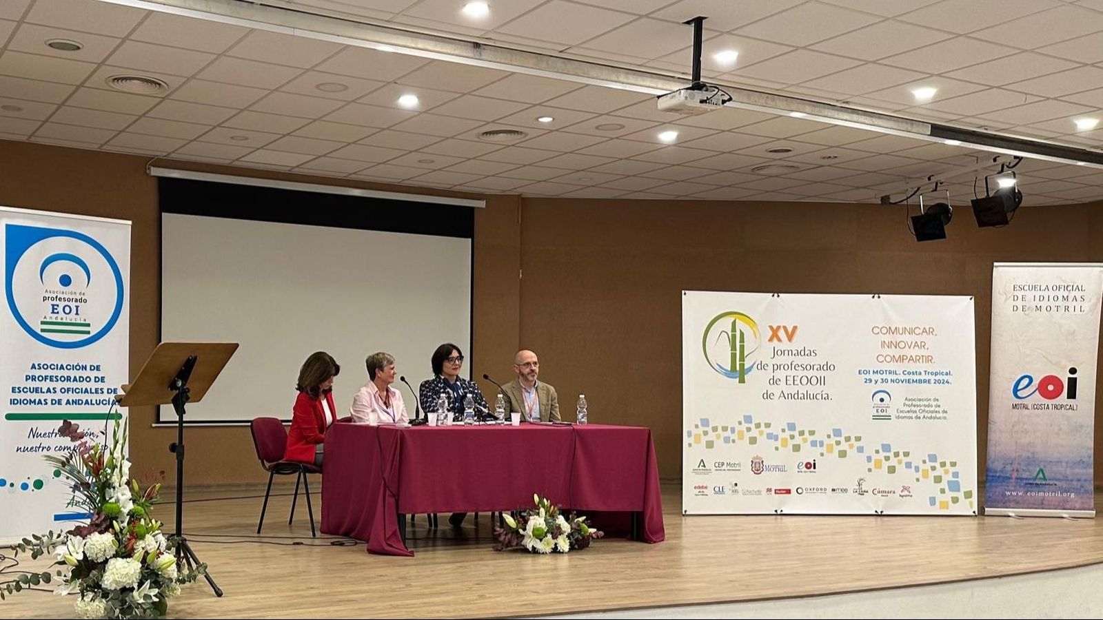 Las XV Jornadas de Escuelas Oficiales de Idiomas de Andalucía en Motril