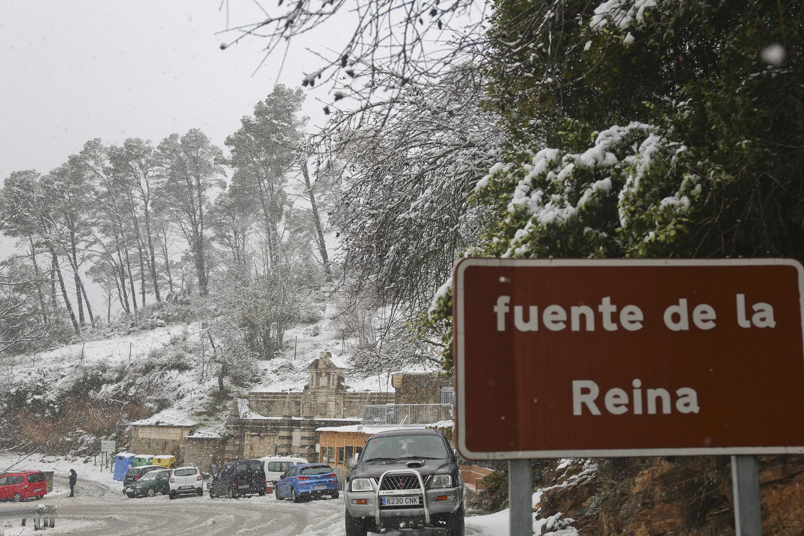 Las imágenes de la nevada en Málaga