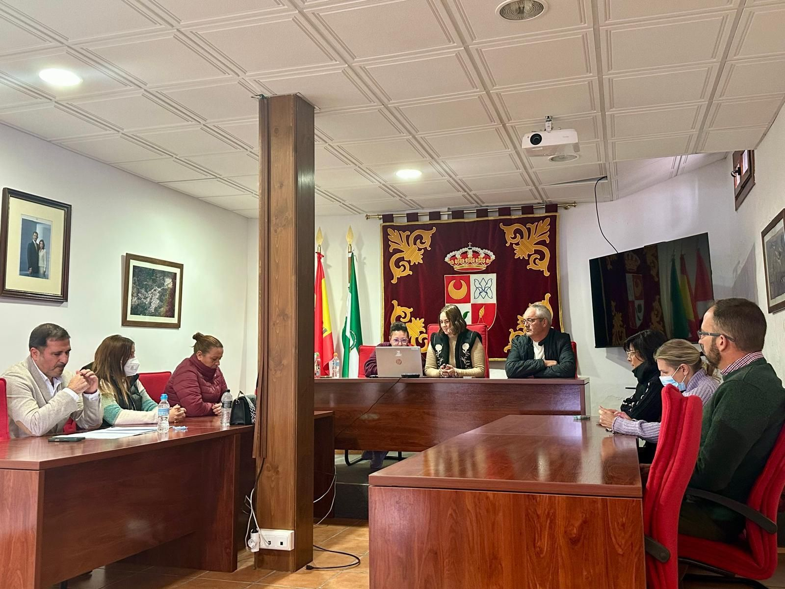 Momento del pleno de moción de censura en Nevada