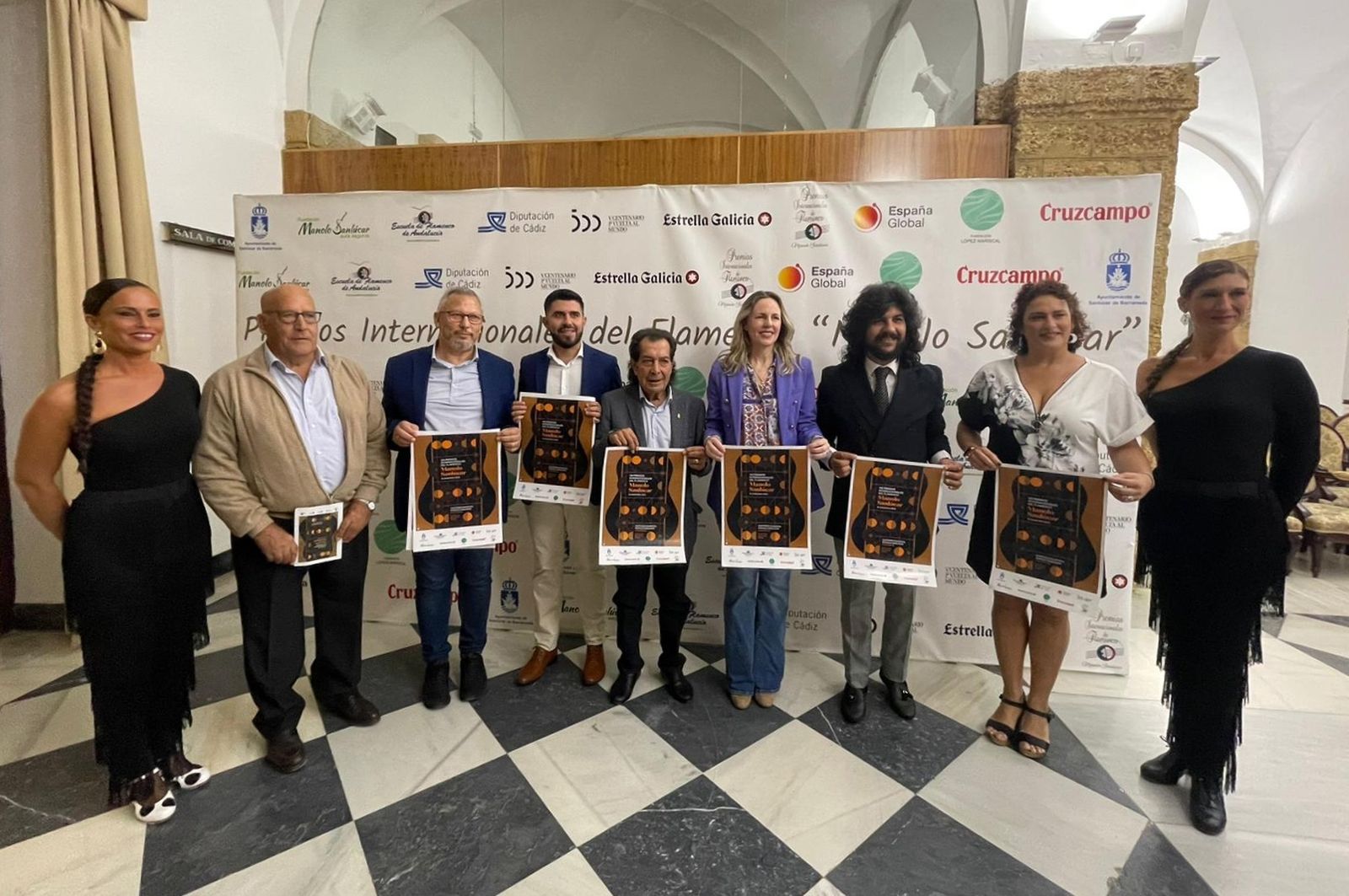 Presentación de los VIII Premios 'Manolo Sanlúcar' en el Palacio Provincial de Cádiz.