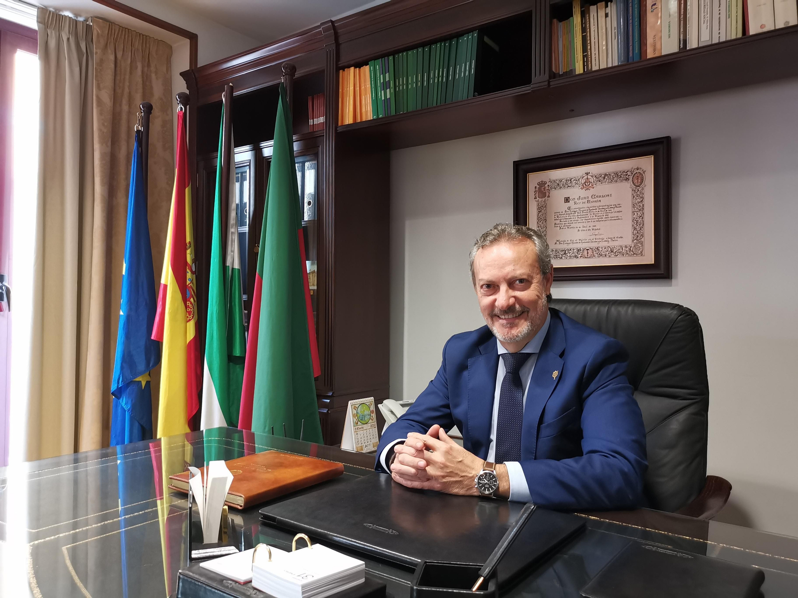 José Ramón Barrera, presidente de los graduados sociales de Sevilla