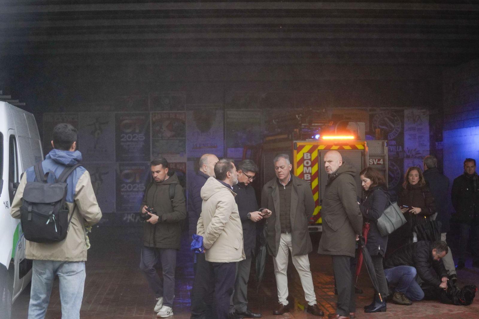 La intensa lluvia en Sevilla al paso de la Borrasca Leonardo en fotos
