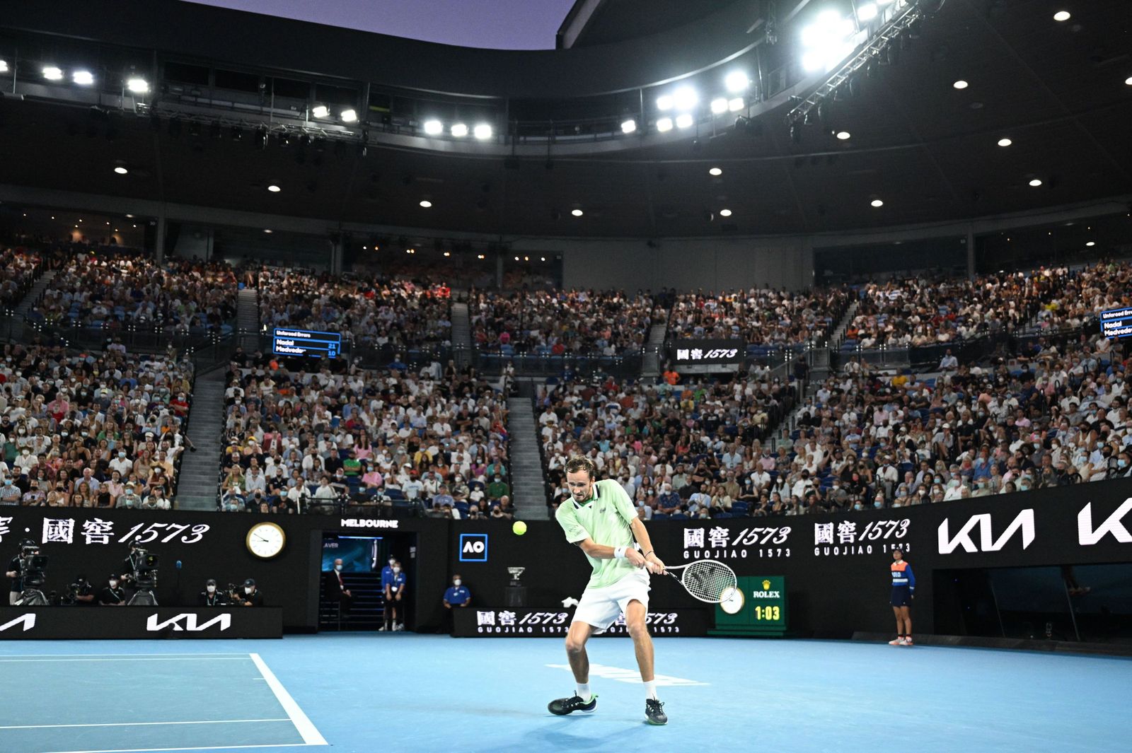Las imágenes de la gran final entre Nadal y Medvedev (3)