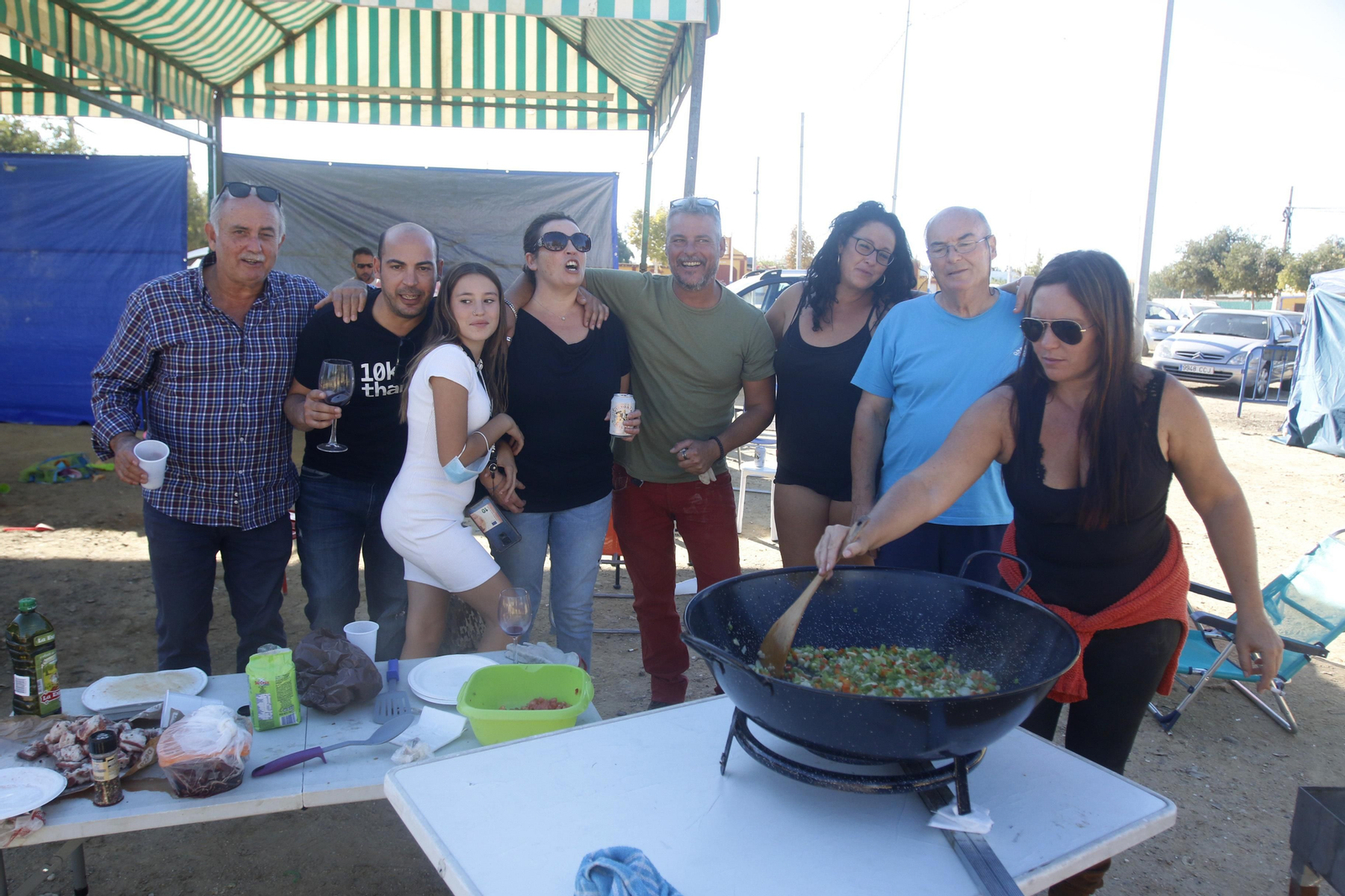 Los peroles por San Rafael, en fotografías