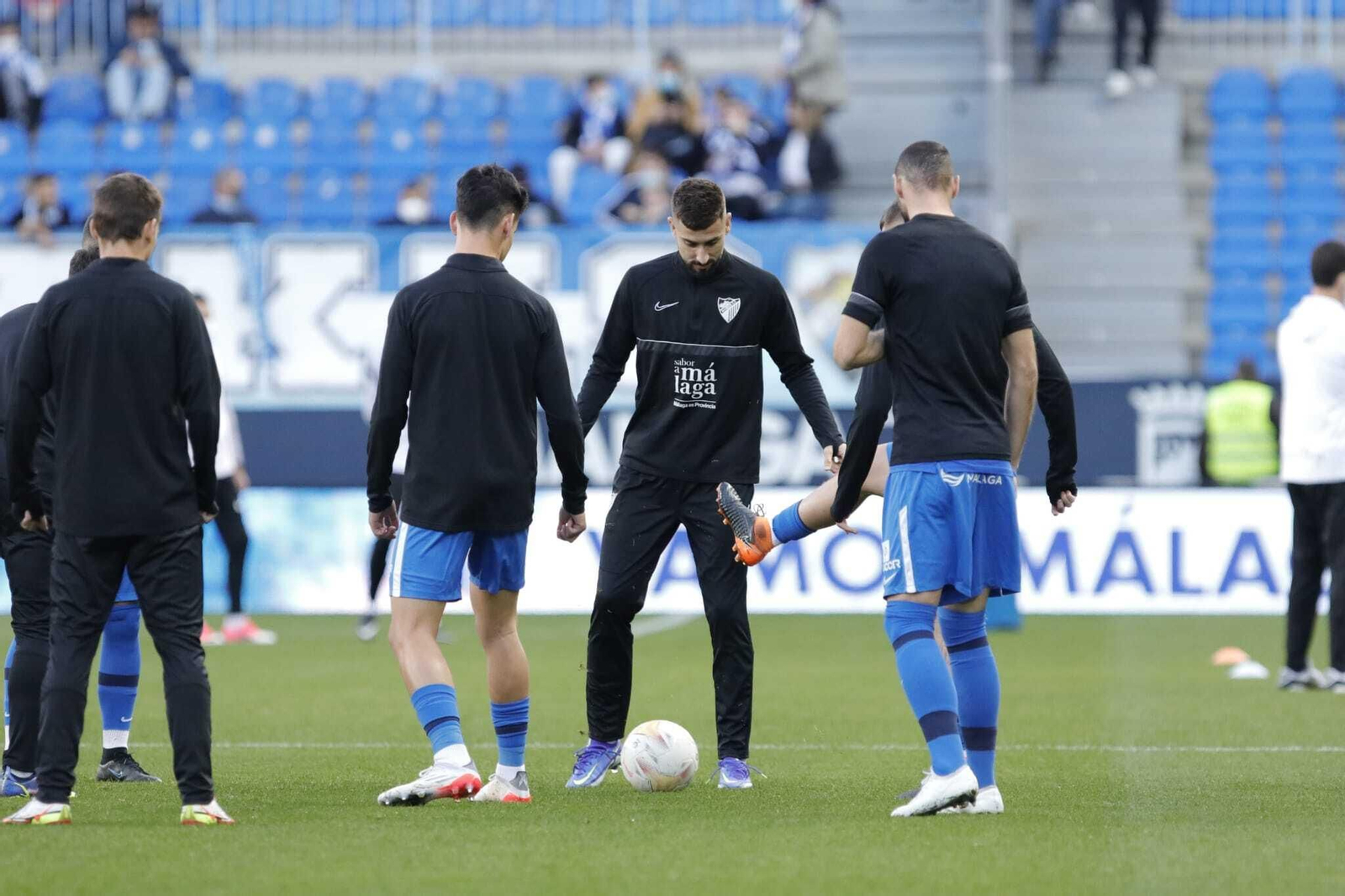 Las fotos del Málaga CF-Sporting de Gijón