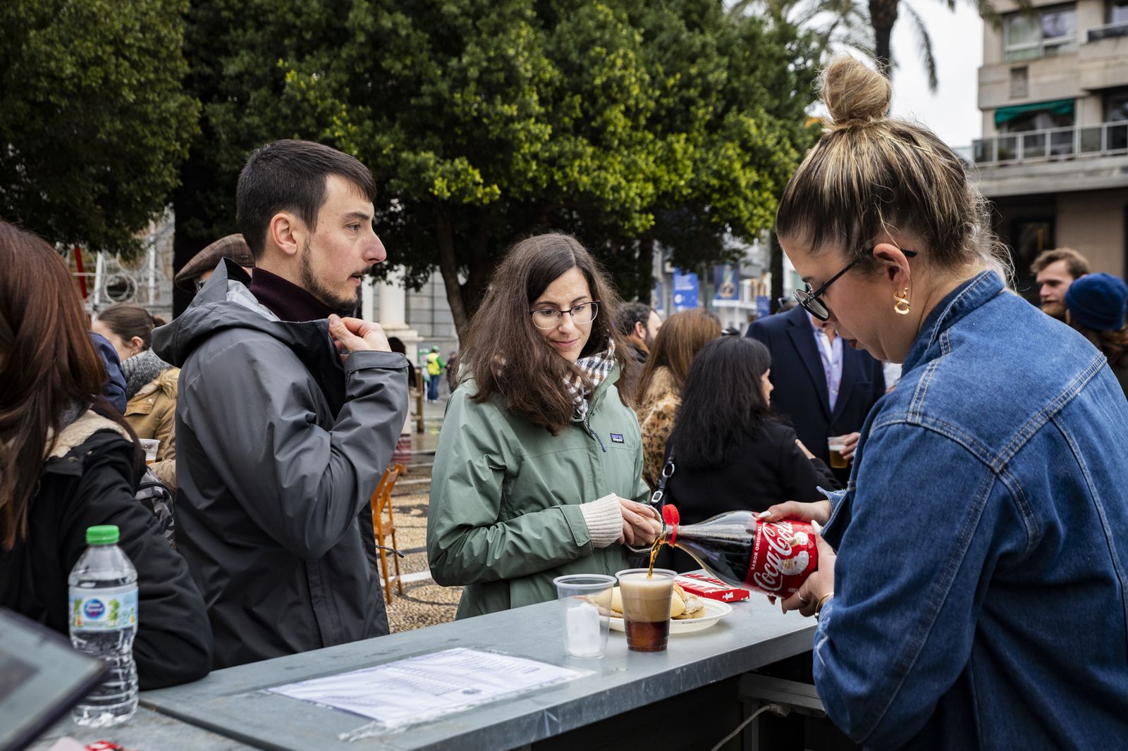 Imágenes del ambiente navideño del 24 de diciembre en Jerez