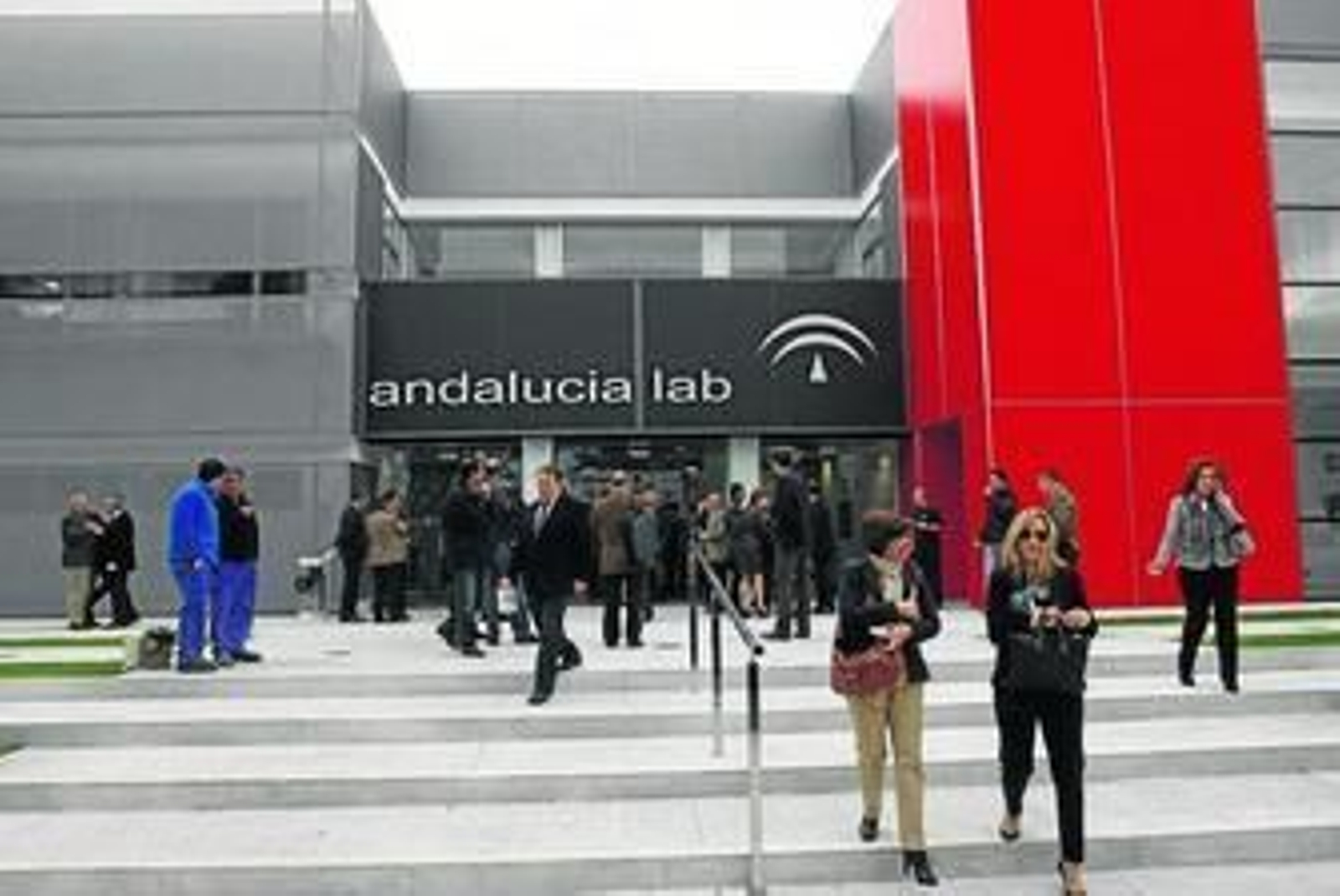 Entrada de la sede del Andalucía Lab en Marbella.