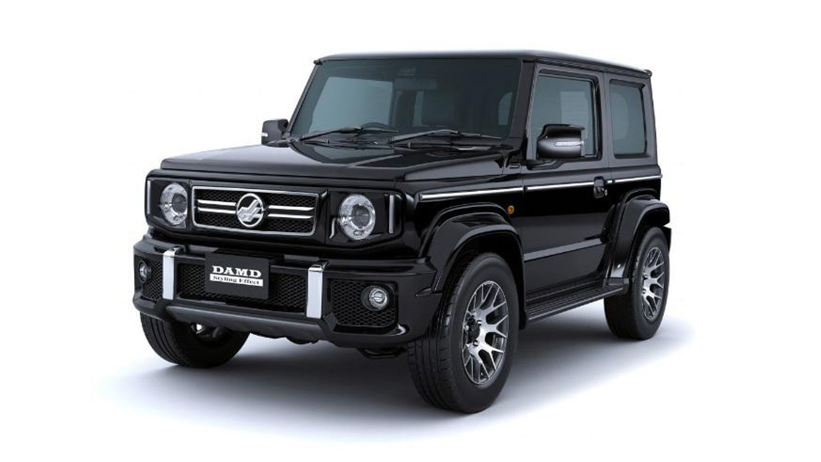 Si quieres un Mercedes Clase G en miniatura, Damd te lo permite metamorfoseando un Suzuki Jimny.