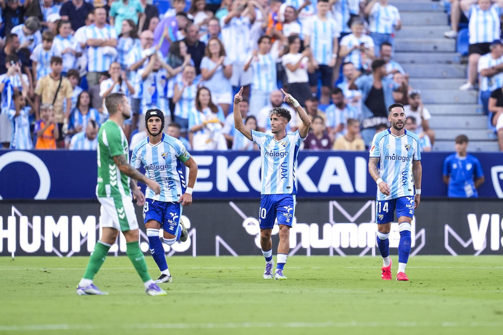 Las mejores fotos del Málaga-Betis