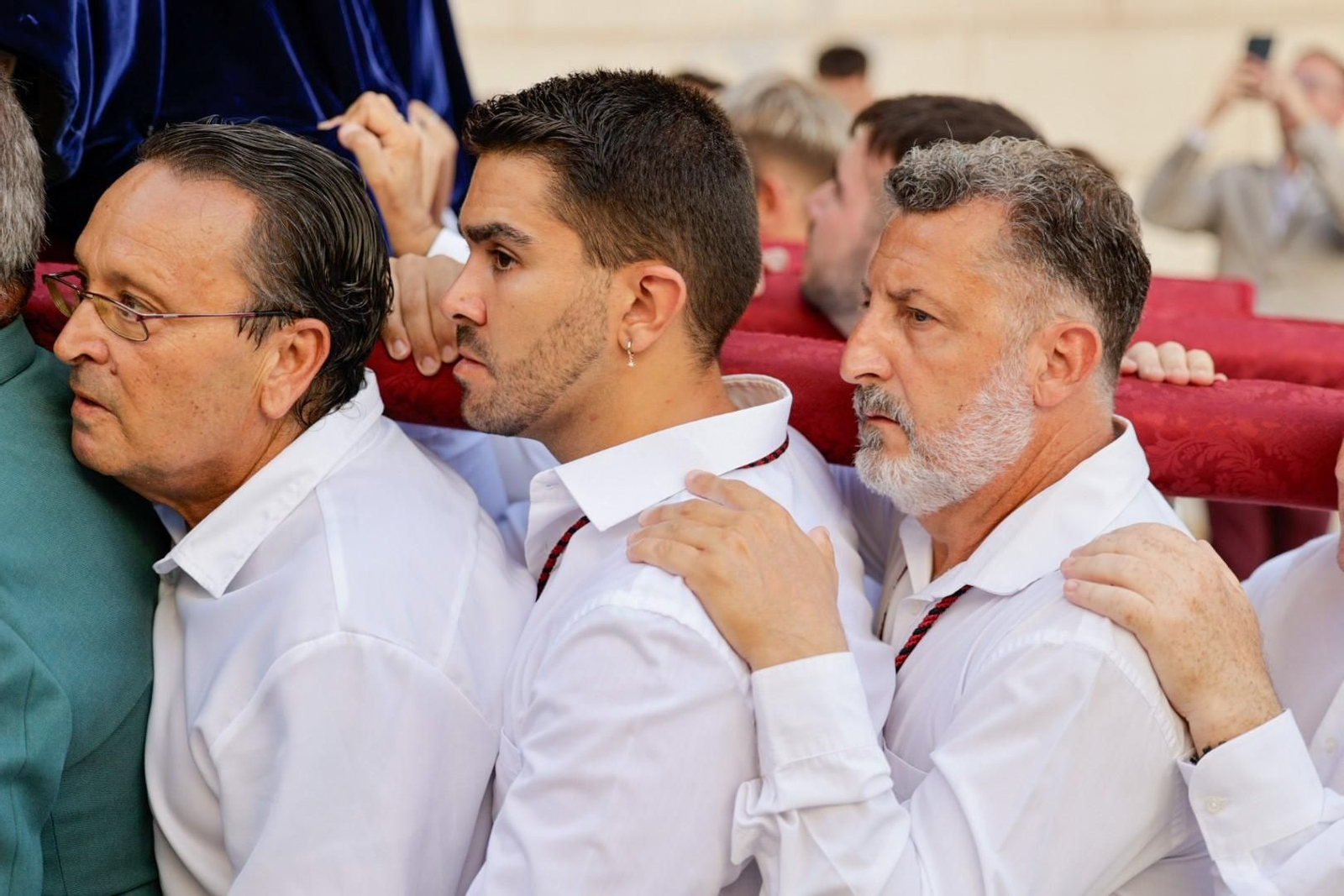 Así llegaba este 11 de agosto a Santo Domingo la Virgen de la Victoria de Expiración