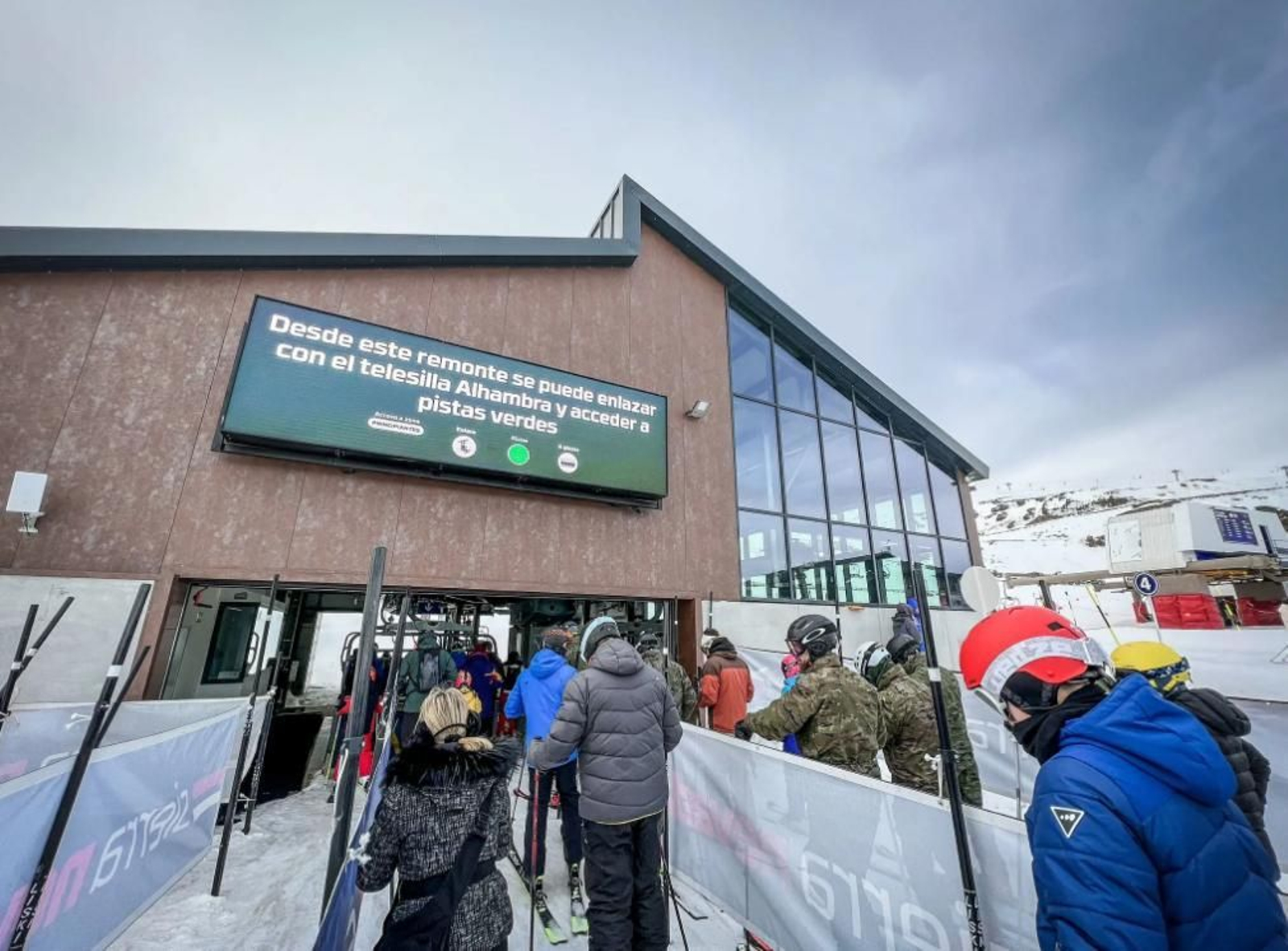 Imagen de uno de los nuevos remontes de Sierra Nevada