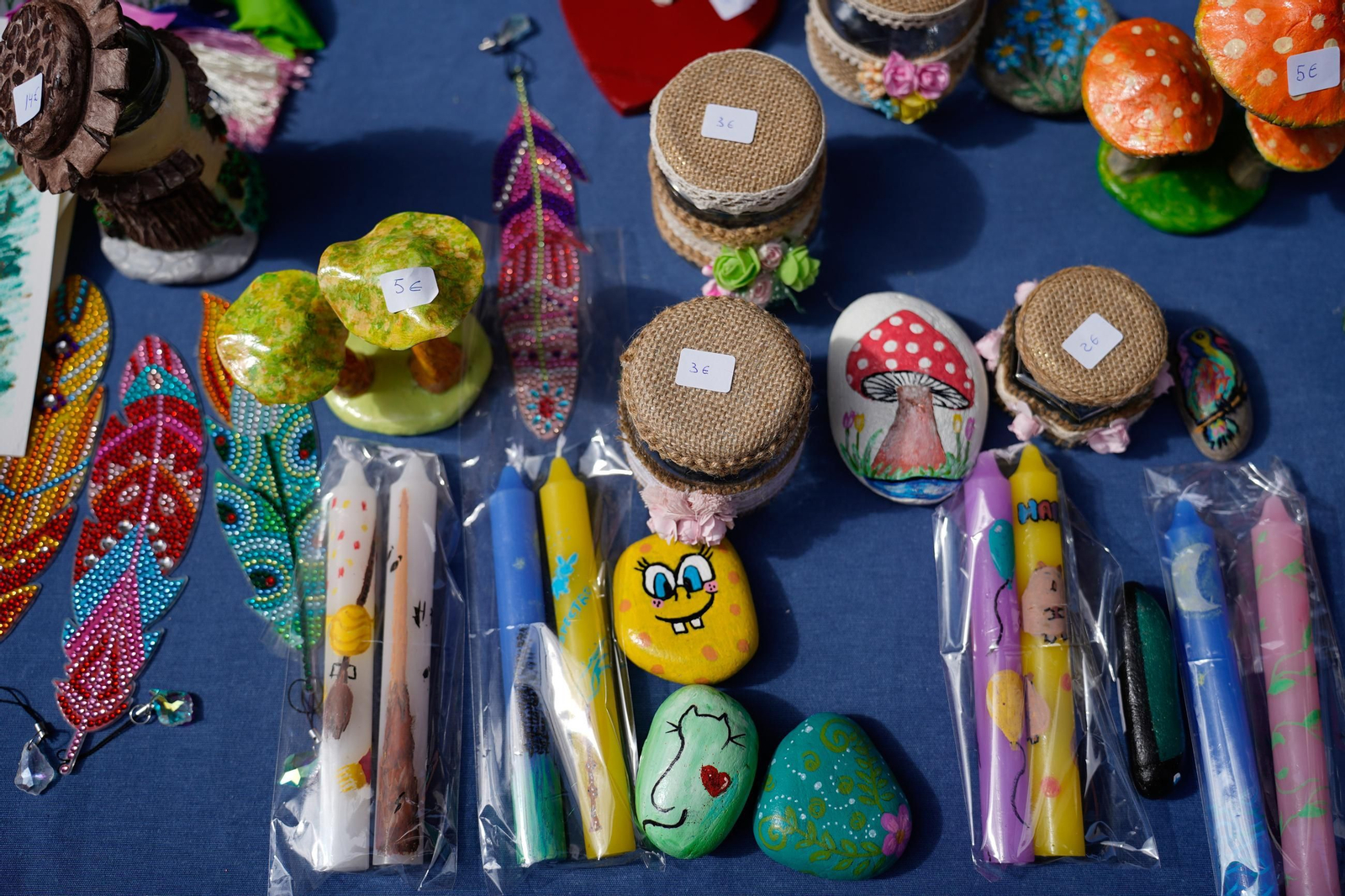 Fotografías de las actividades de Afemen por el Día de la Salud Mental