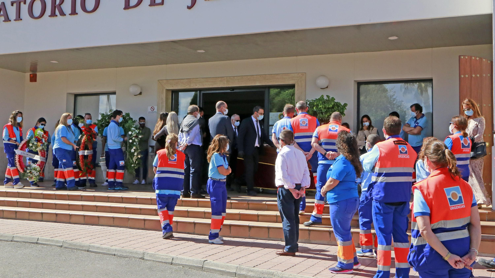 Último adios al doctor Óscar Jaime Velázquez