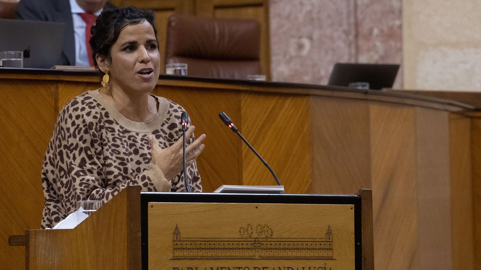 Teresa Rodríguez, portavoz de Adelante Andalucía.