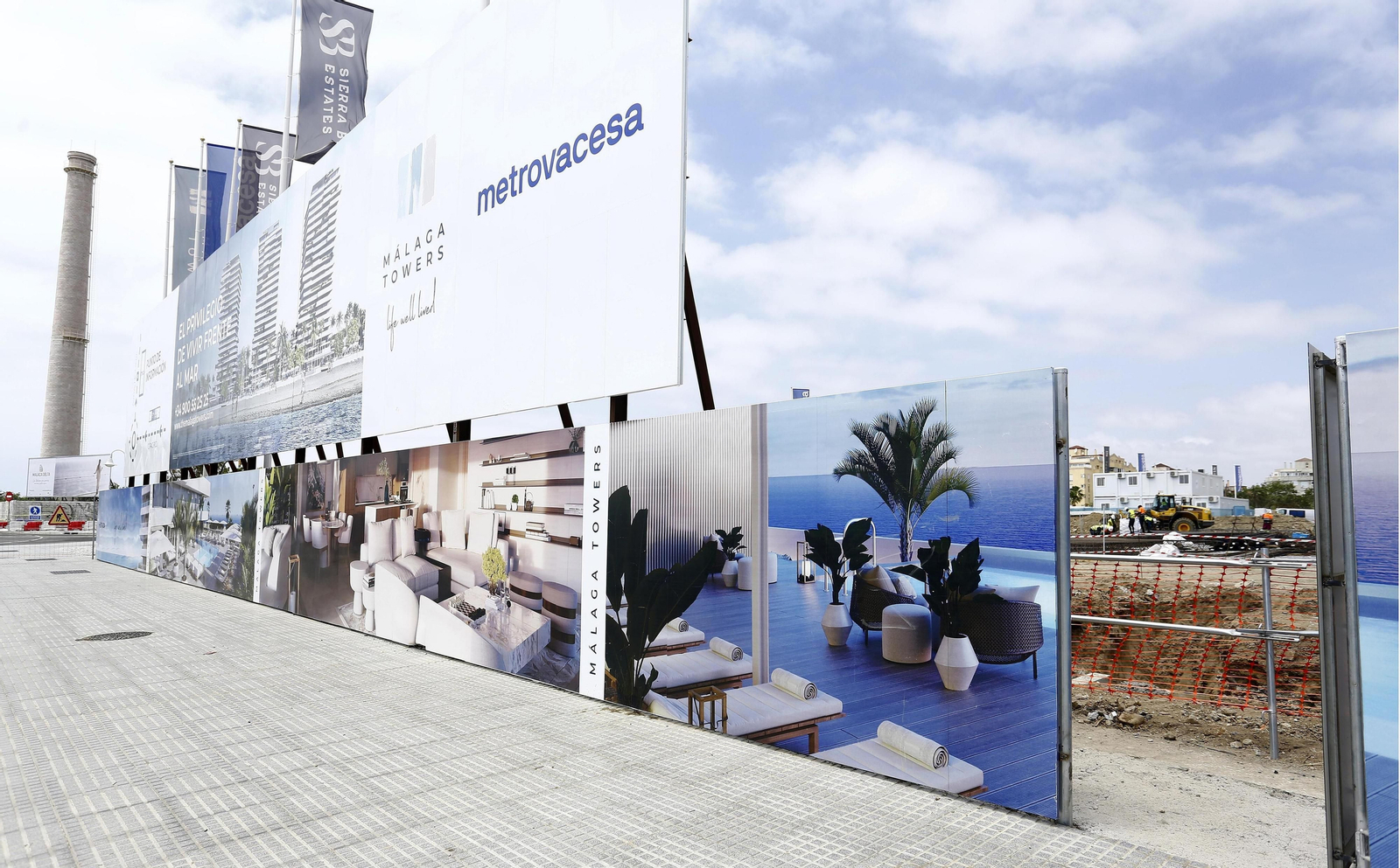 Fotos del avance de las obras de las nuevas torres de Málaga Fotos del avance de las obras de las nuevas torres de Málaga