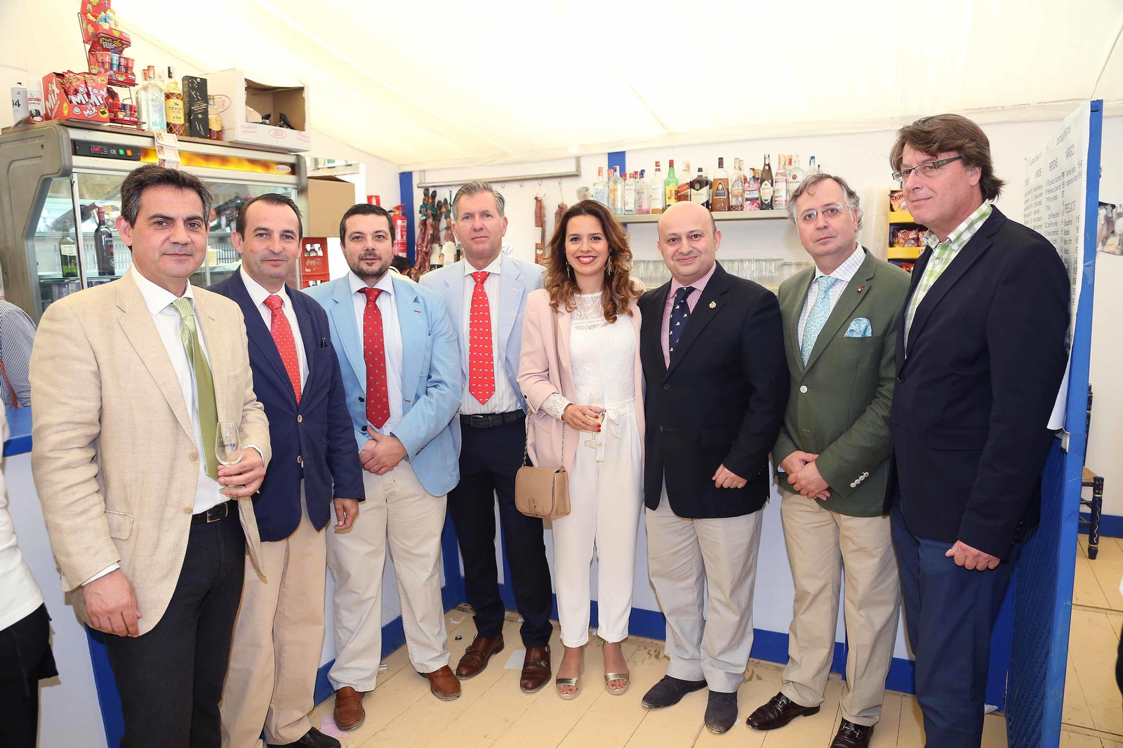 Manuel Pareja, Esteban Martínez, Ramón Emilio Mejías, Alberto Villagrán, Marco Antonio Velo, Juan Pina y Fran Pérez.