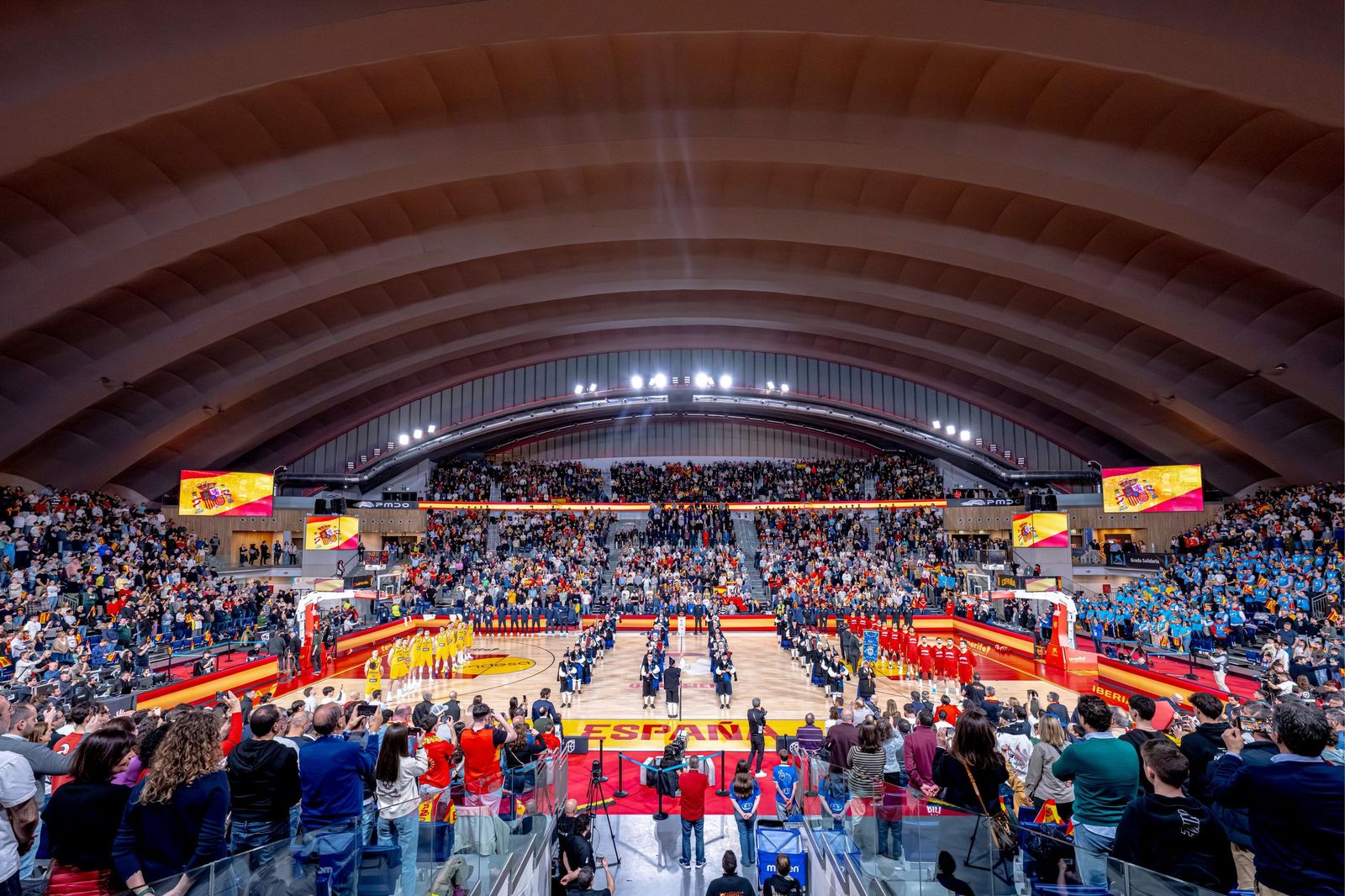 Las mejores fotos del España-Ucrania de baloncesto