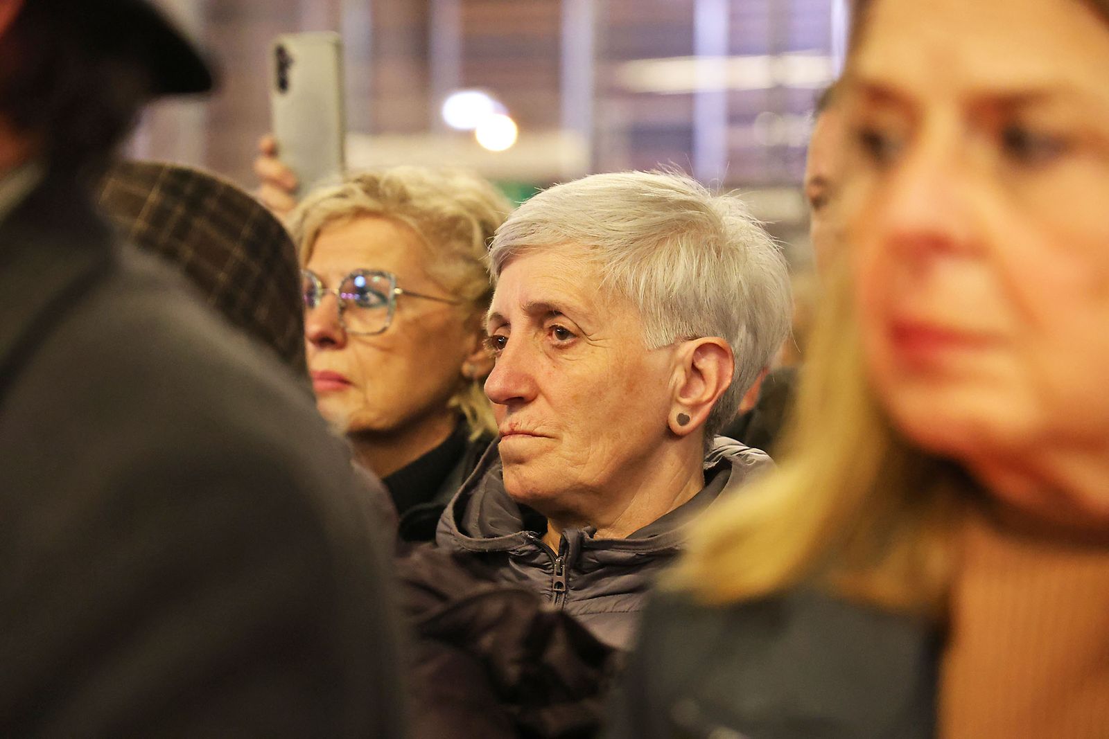 Las fotografías de la vigilia por los fallecidos en el accidente de tren  de Adamuz