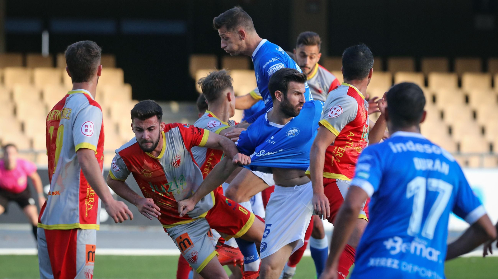 Victoria del Xerez DFC ante el Antequera (1-0)