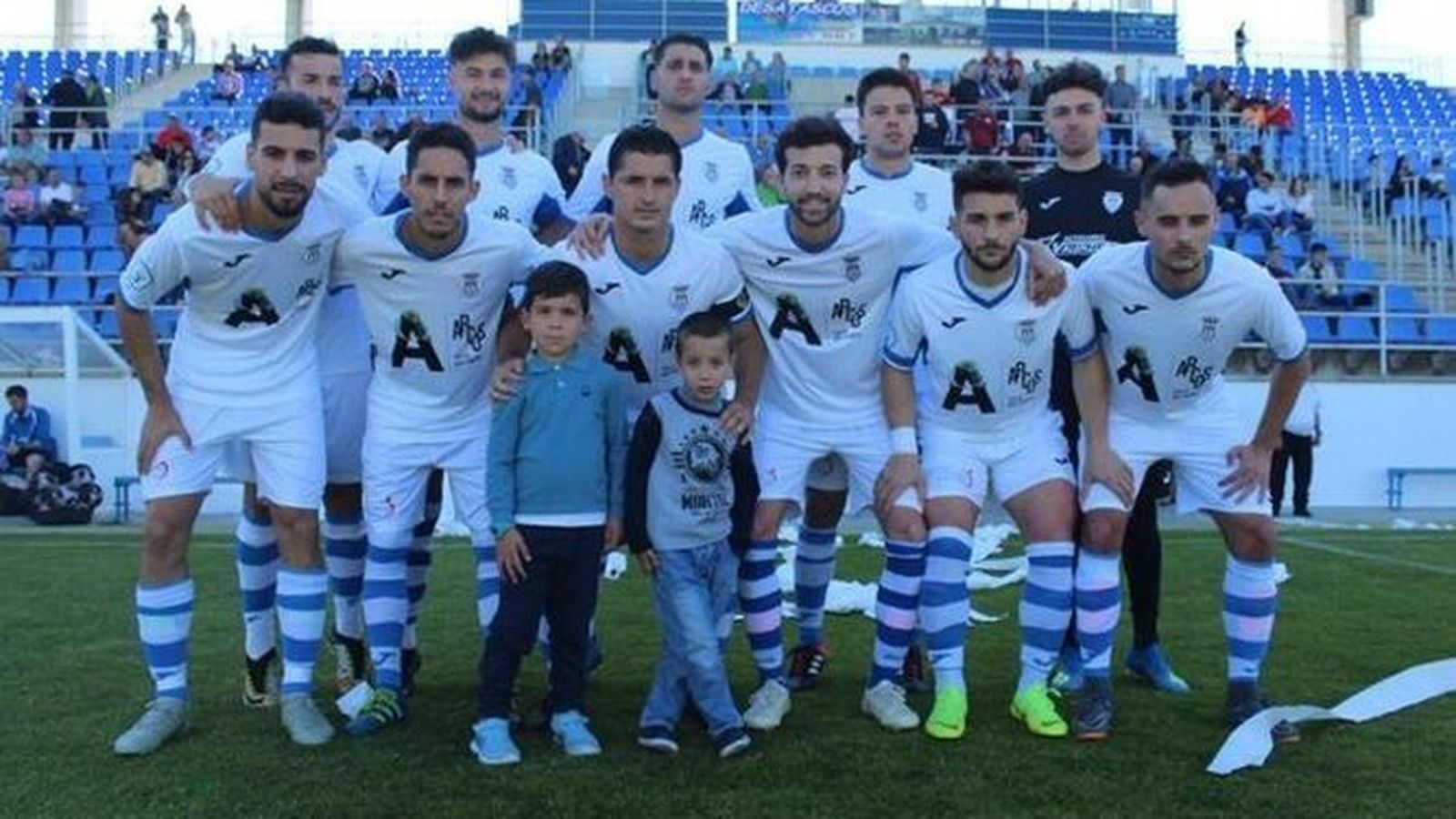 Formación que presentó el Arcos contra el Écija en el Antonio Barbadillo.