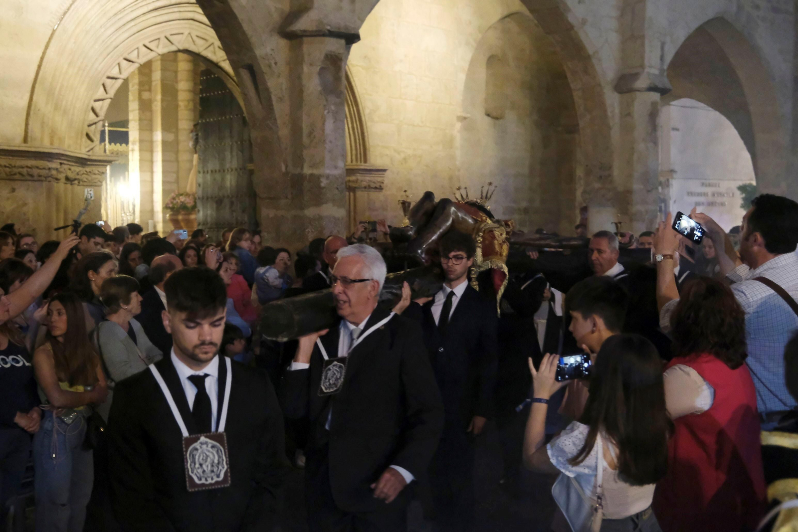 Las imágenes del vía crucis del Remedio de Ánimas de Córdoba
