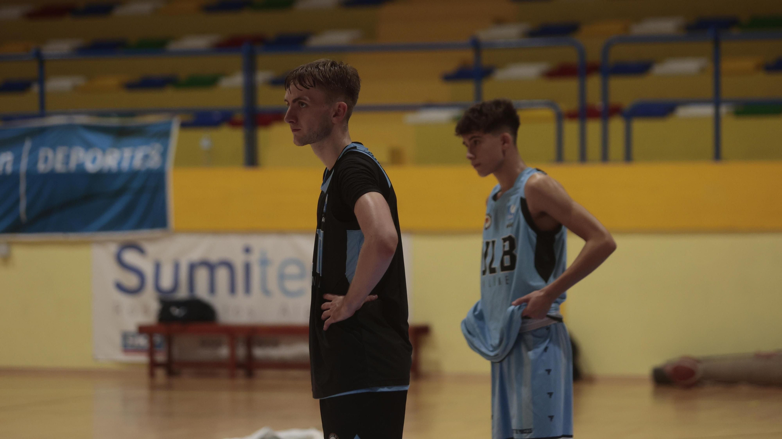 Las fotos del entrenamiento del ULB en el pabellón de la Línea