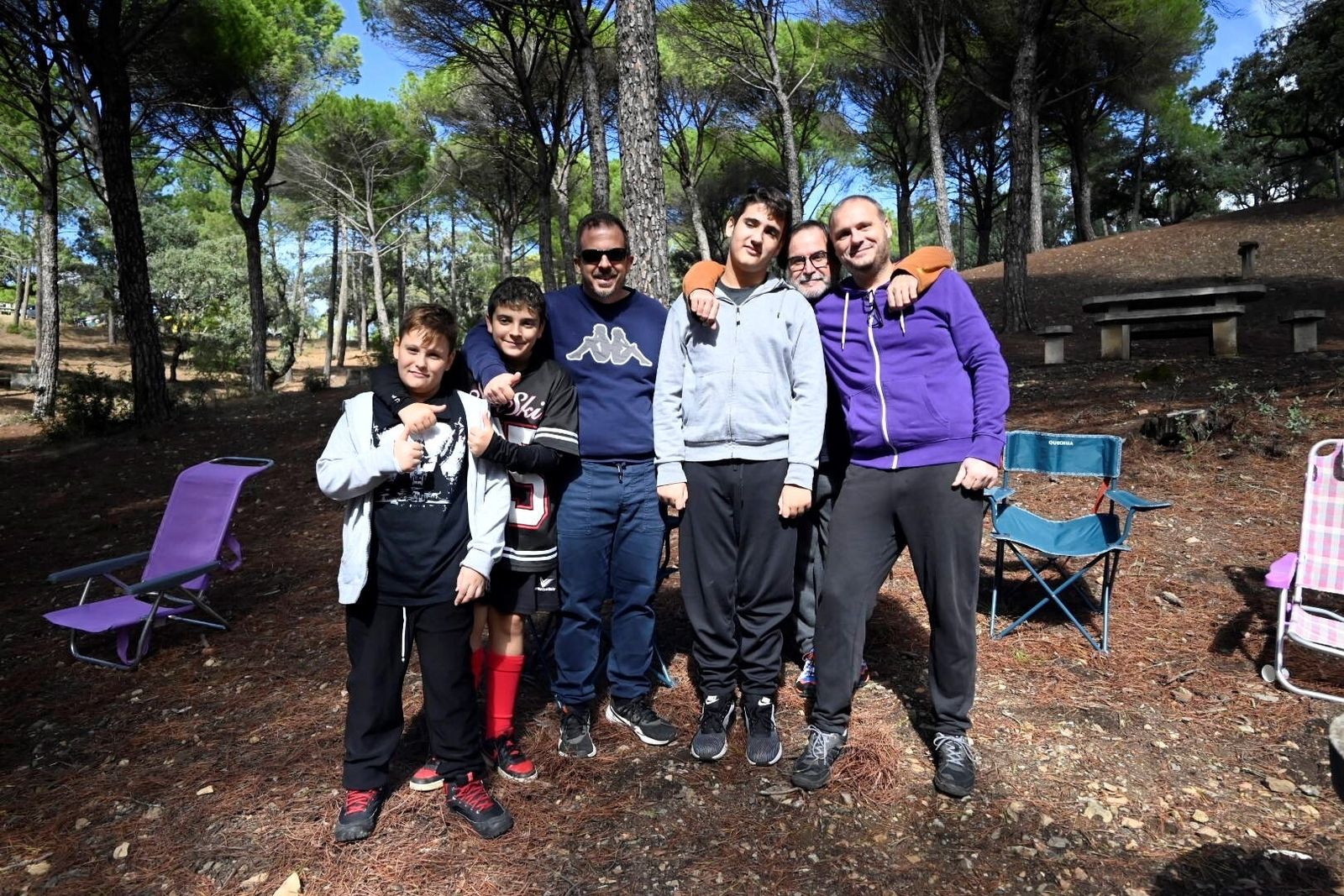 Las imágenes de los peroles por San Rafael en Los Villares