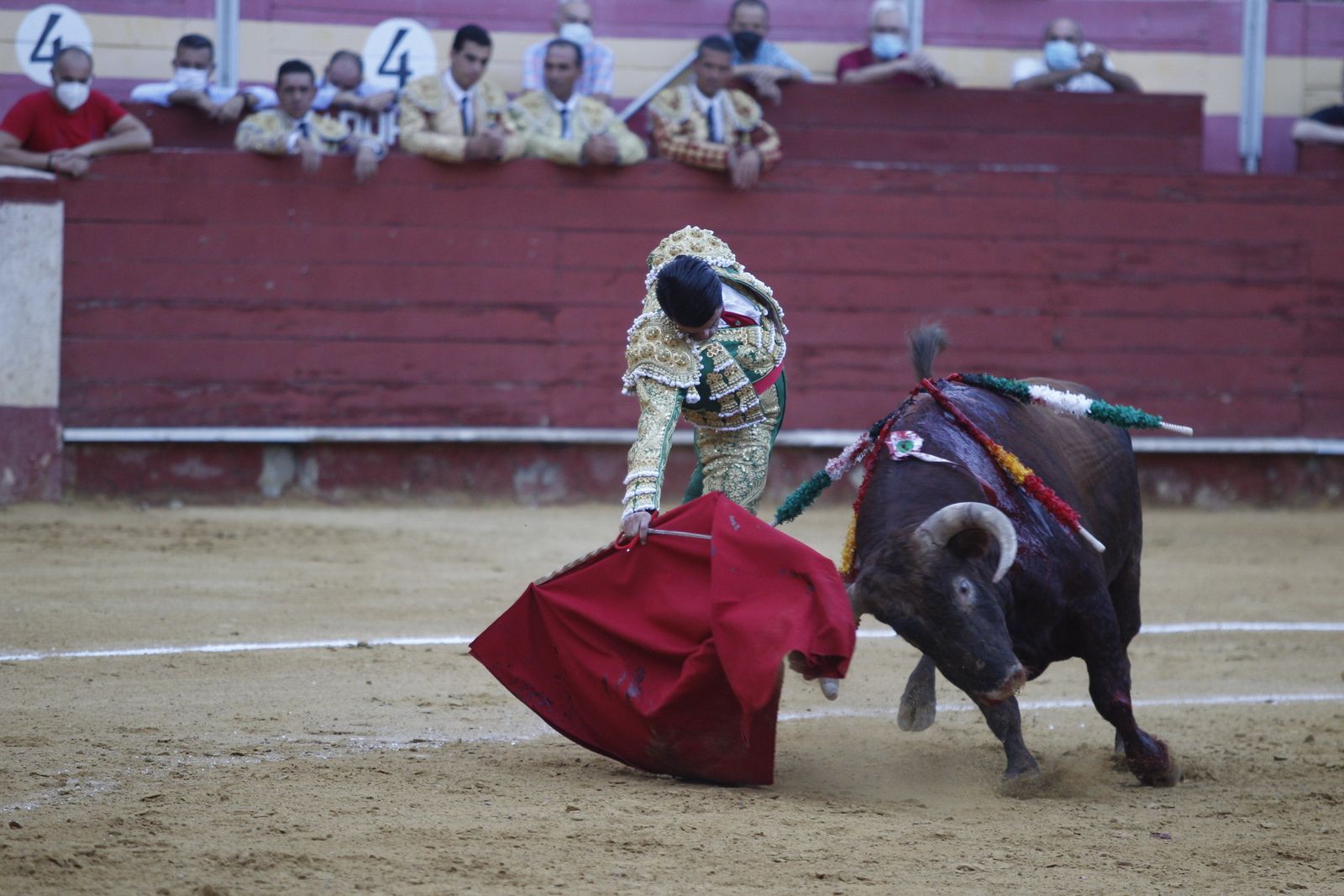 Fotogalería segunda corrida de toros Feria de Almeria 2021