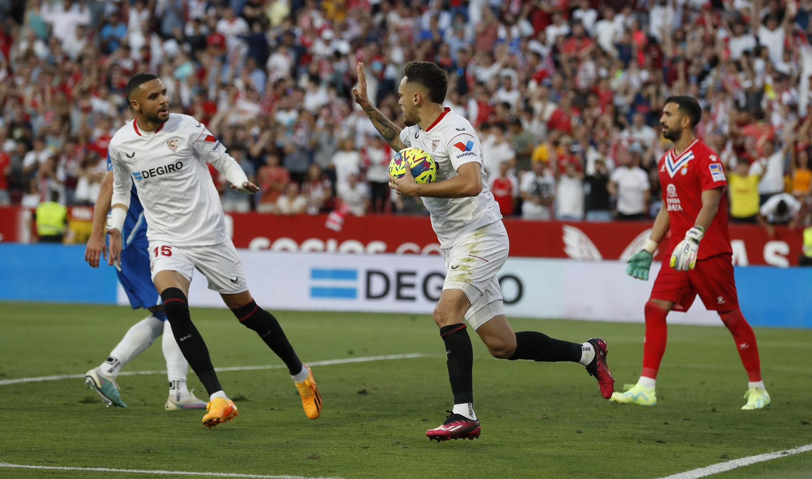Las fotos del Sevilla-Español