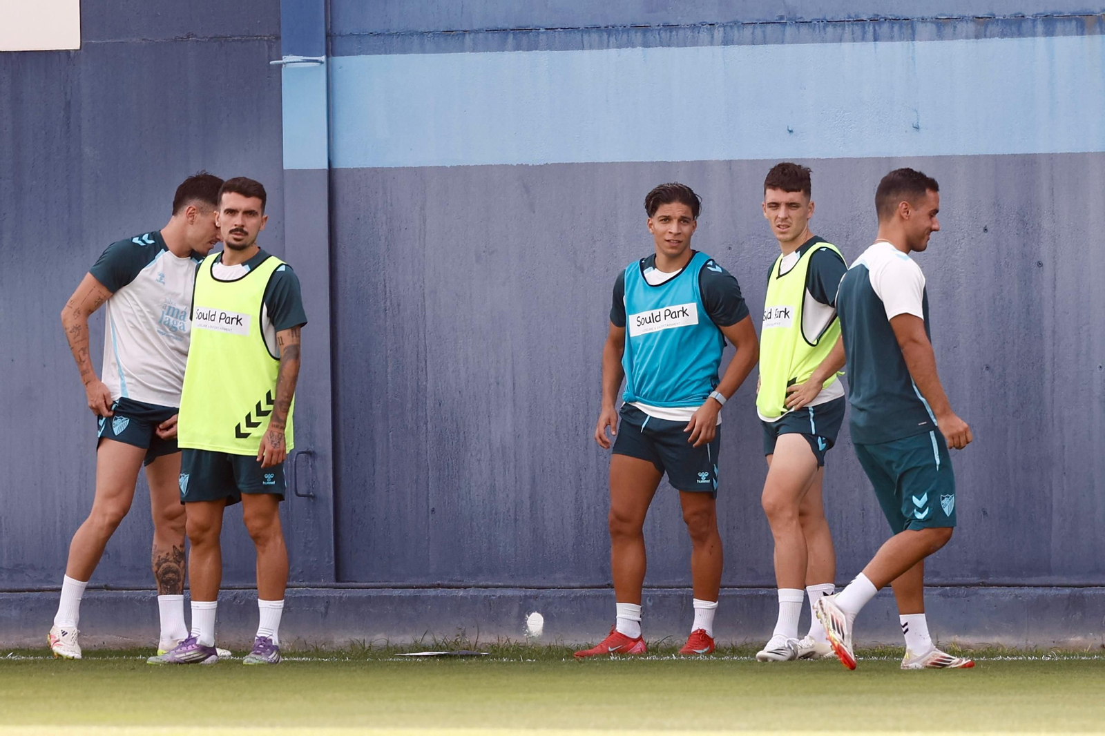 Haitam Abaida, "el mejor fichaje del Málaga", se entrena con el grupo