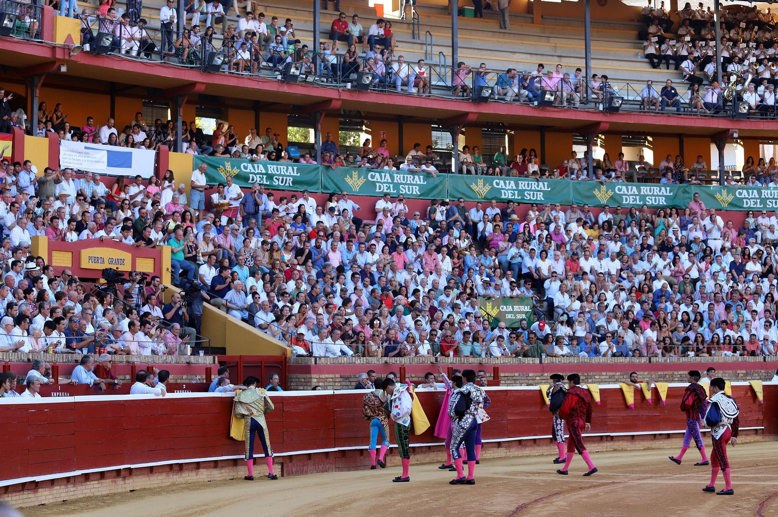 Tendido en la feria taurina del año pasado.