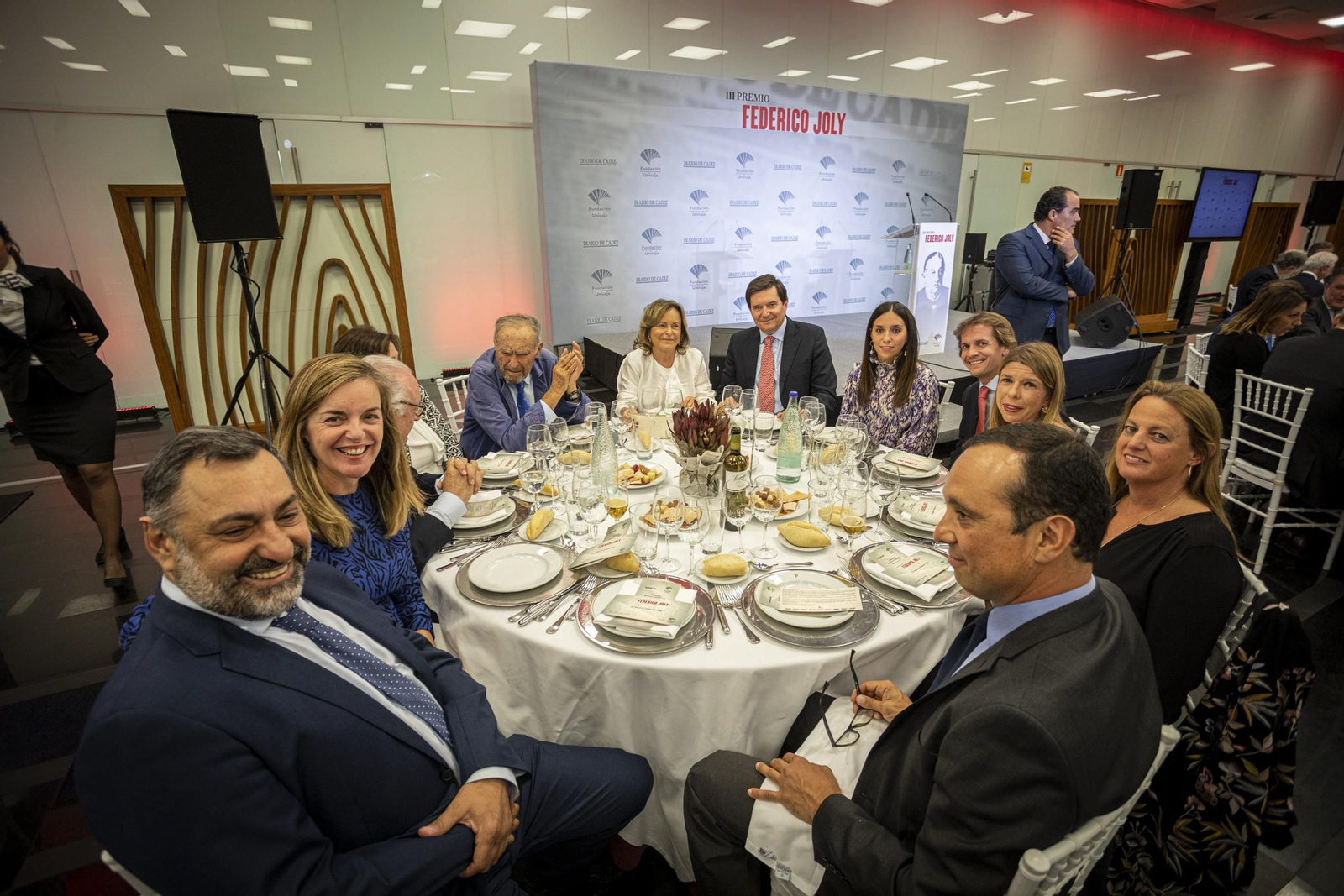 Entrega del premio Federico Joly a Augusto Delkáder