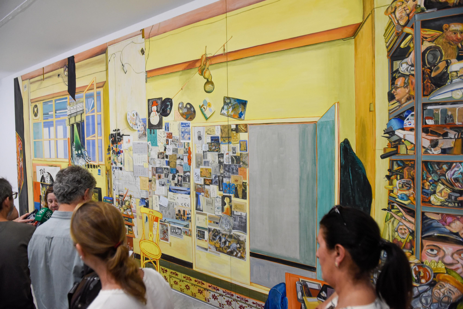 El CAAC presenta la renovación de la exposición Devenir pintura, con los Cielos de Carmen Laffón