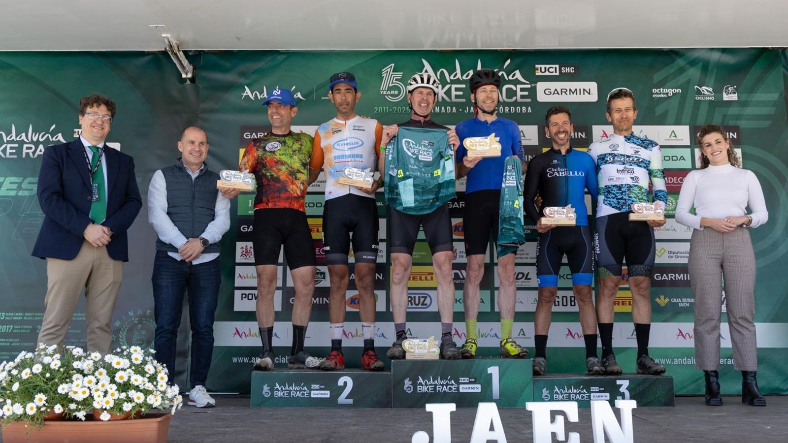 En imágenes: la Andalucía Bike Race llega a Jaén en su tercera etapa