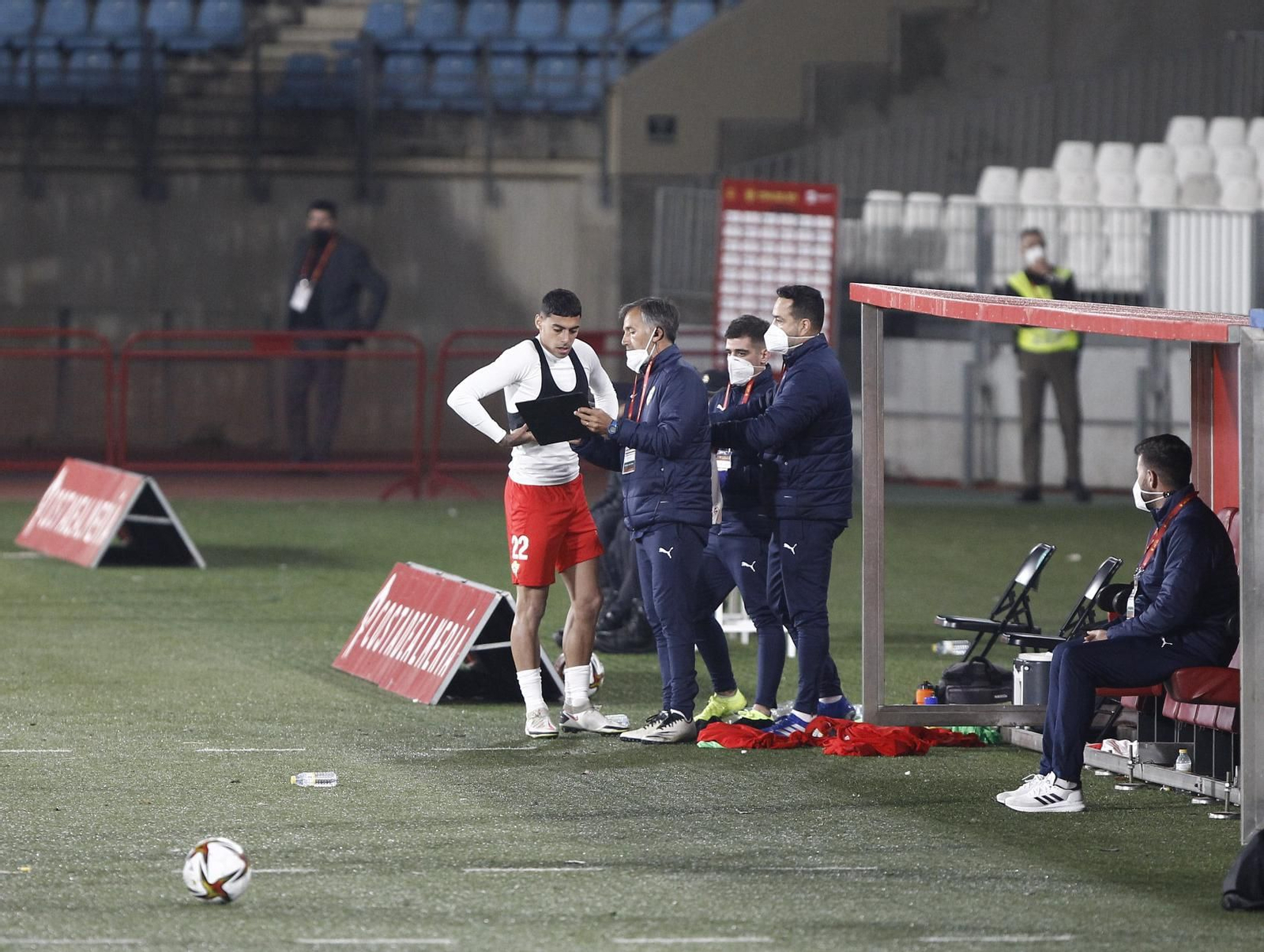 Fotogalería U.D. Almeria-Sevilla F.C. Copa del Rey Fútbol.