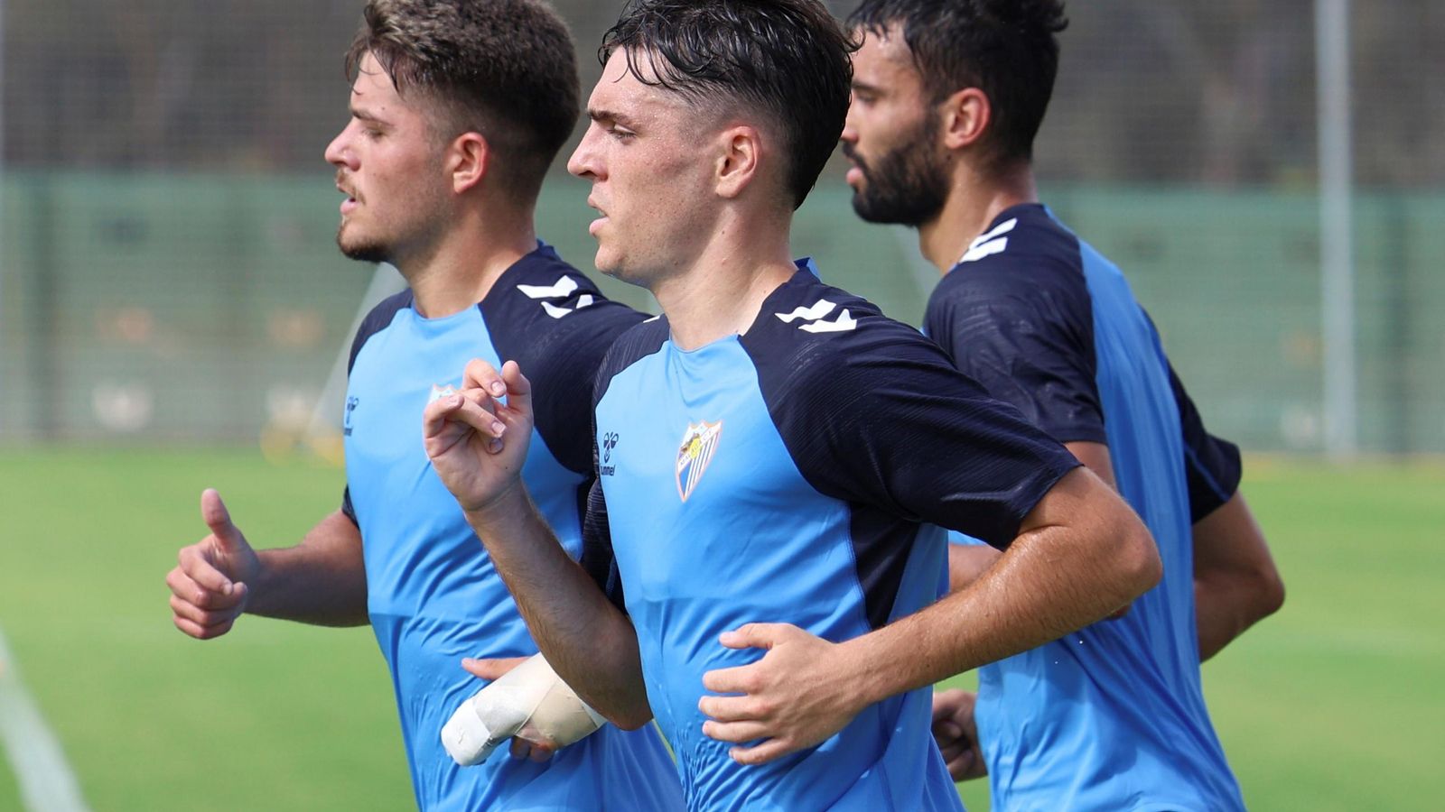 El Málaga CF prueba la Ciudad Deportiva de Arraijanal