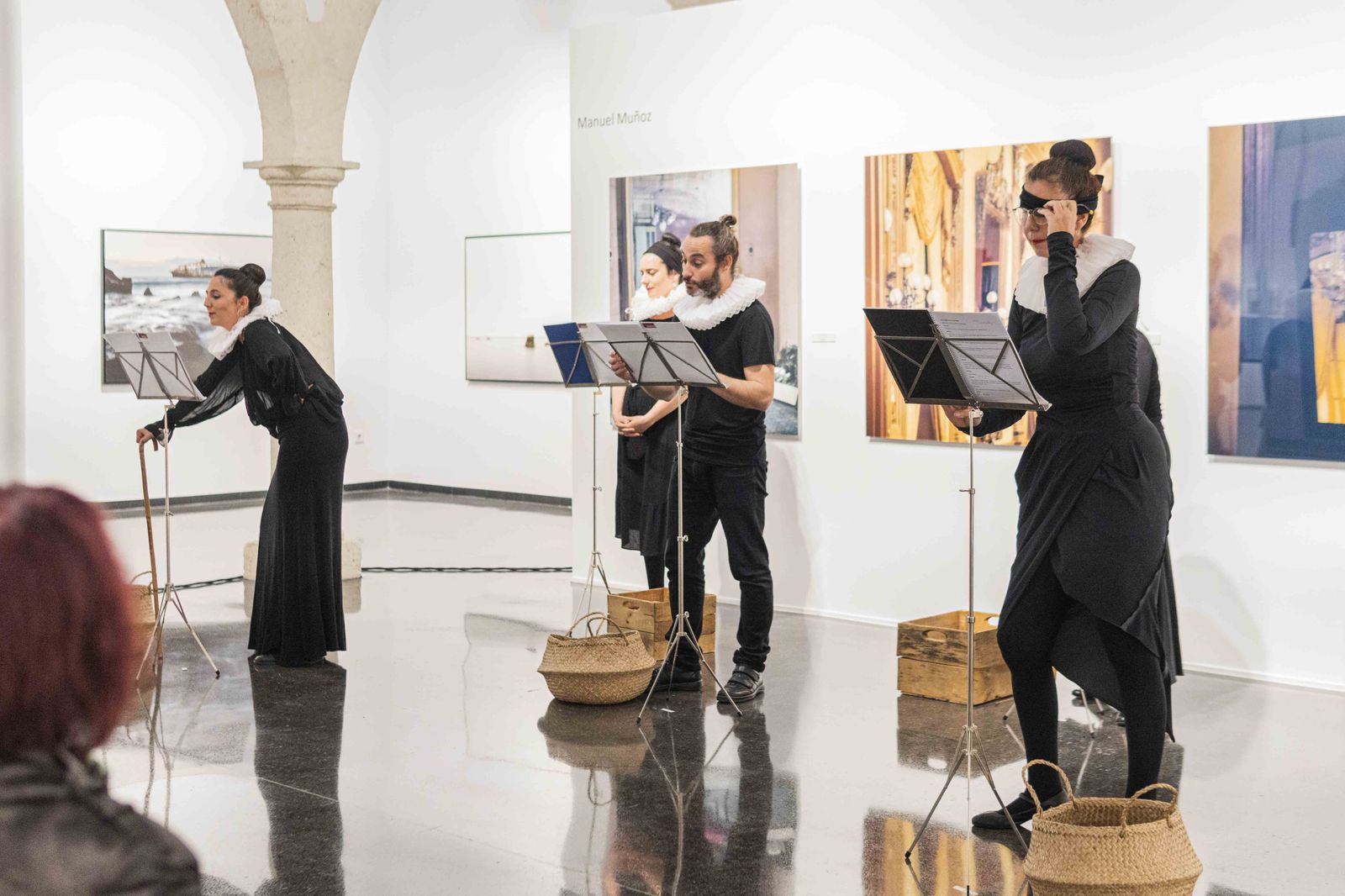 La primera actividad de las Jornadas de Teatro del Siglo de Oro fue en el CAF.