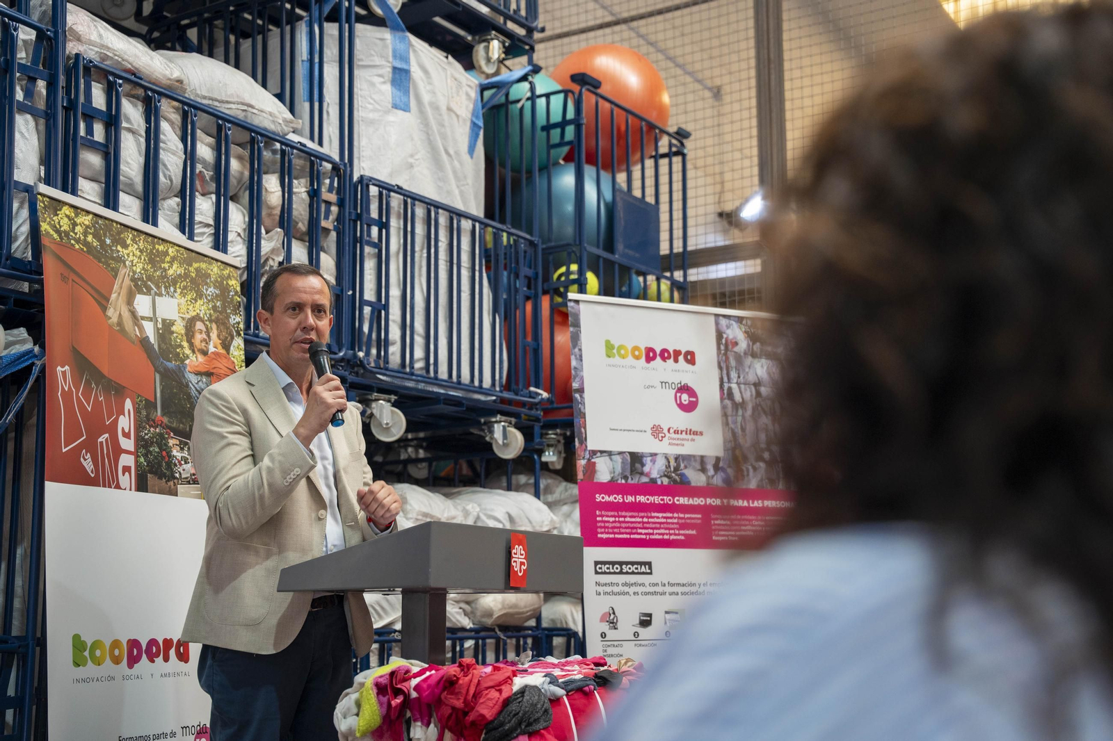 Cáritas Koopera en Almería celebra el 10º aniversario, en imágenes