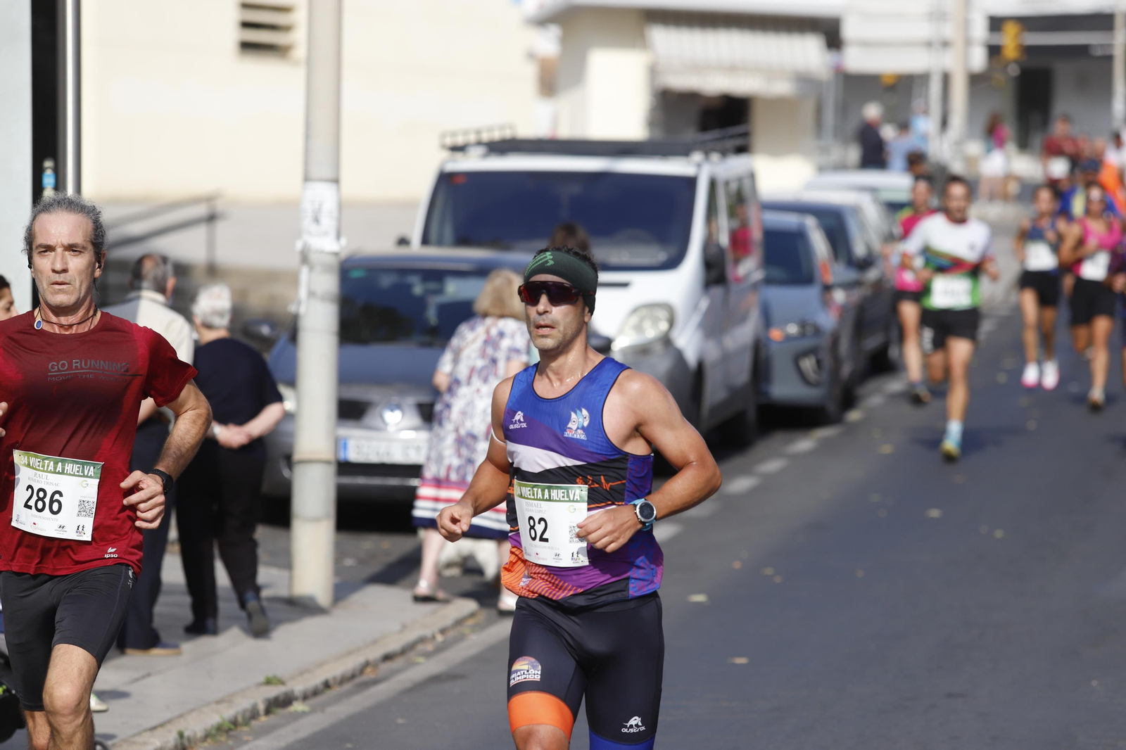 Las imágenes de la vuelta a Huelva de atletismo