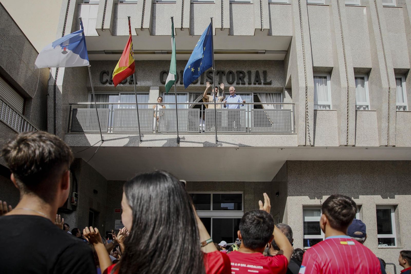 Álex Baena en el Ayto de Roquetas de Mar, en imágenes