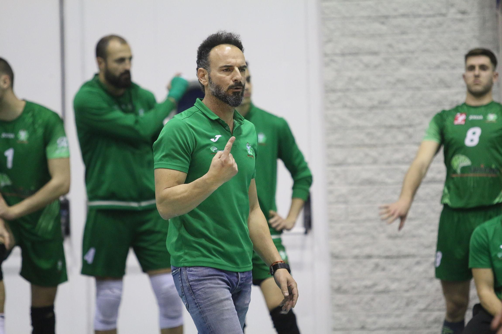 Imágenes del partido de voleibol Unicaja Almería-Ushuaia Ibiza